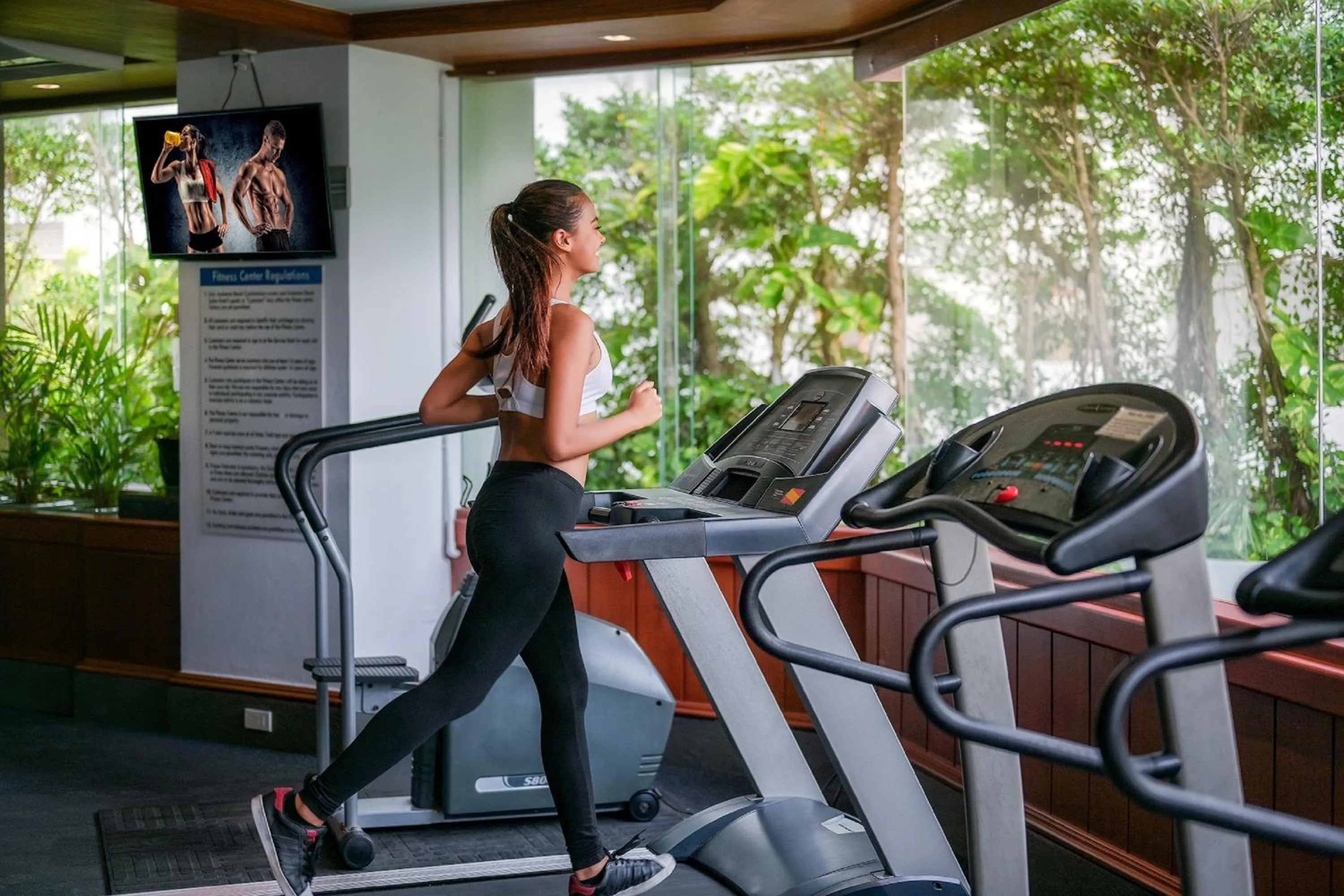 Fitness centre/facilities in Andaman Beach Suites Hotel, Patong Phuket