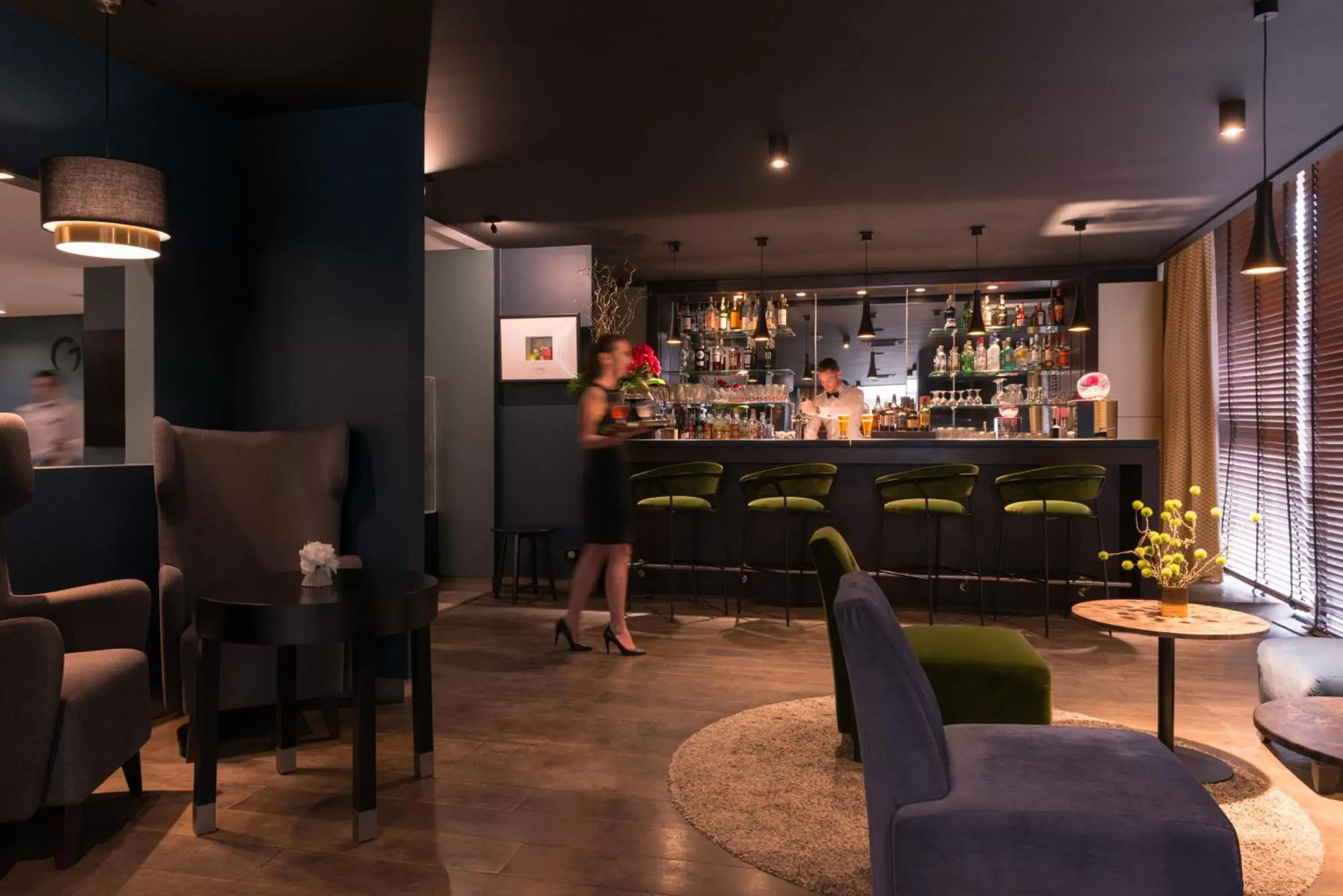 Lounge or bar, Lounge/Bar in Best Western Le Galice Centre Ville