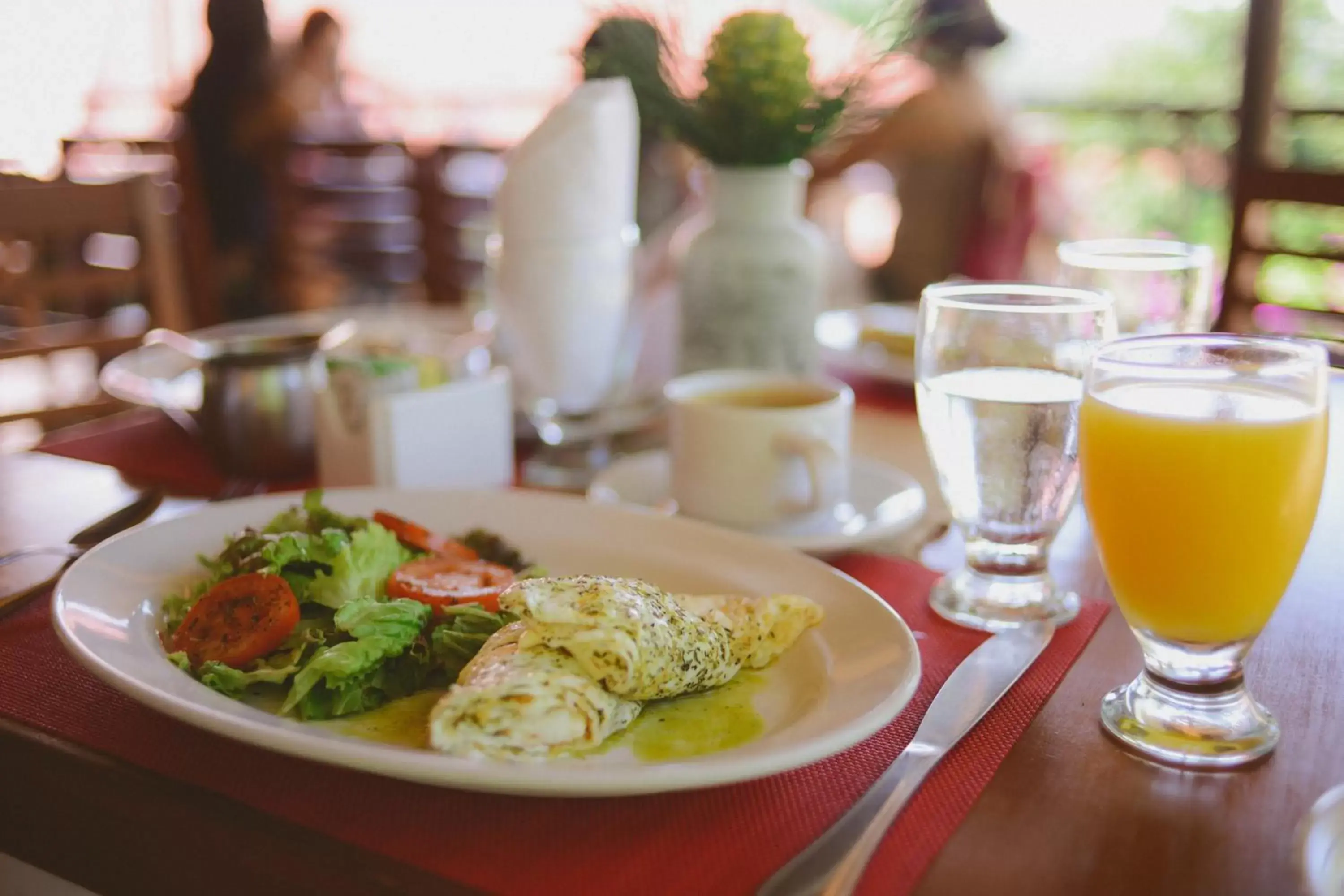 American breakfast in Argovia Finca Resort