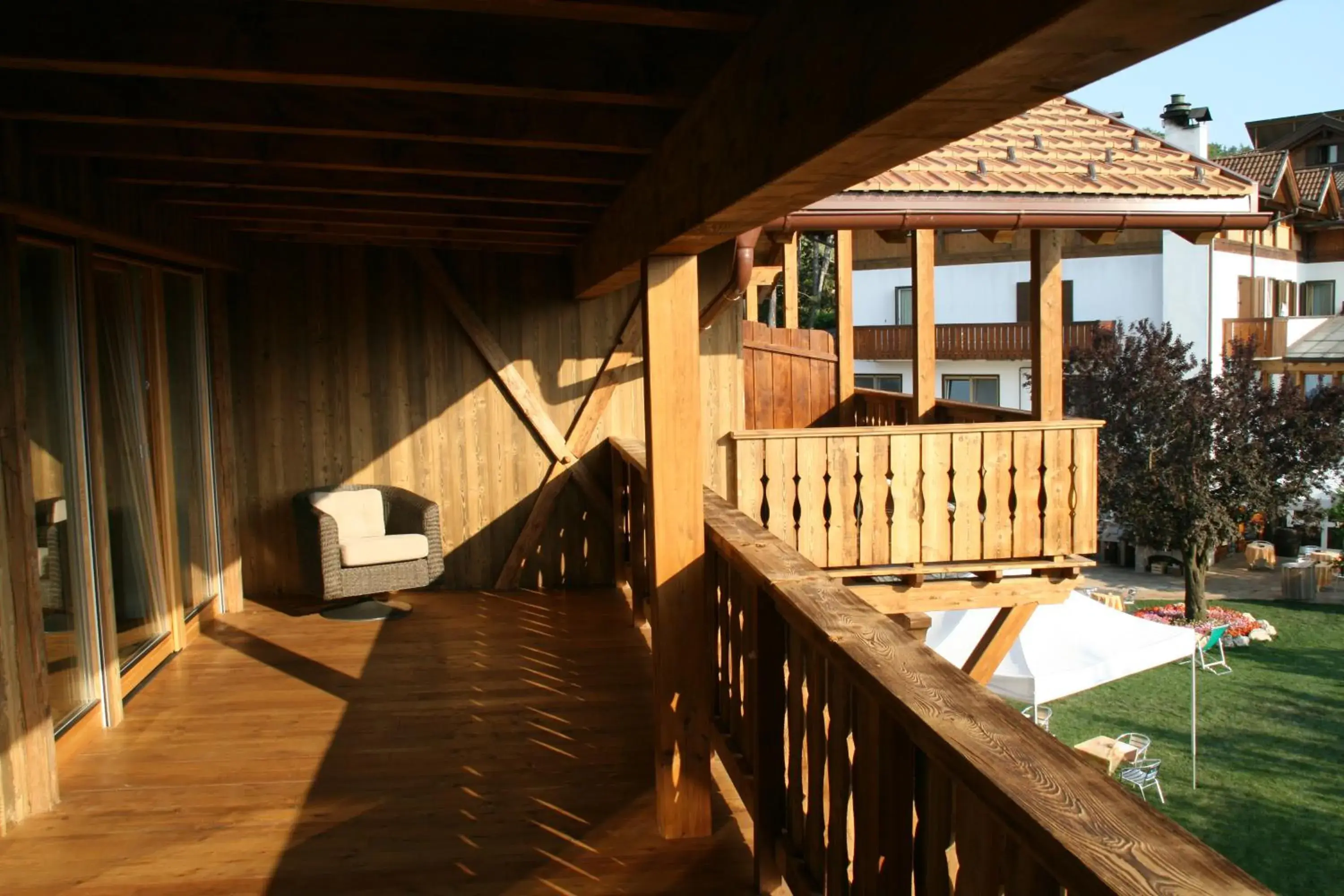 Balcony/Terrace in Pineta Nature Resort - Wellness & SPA