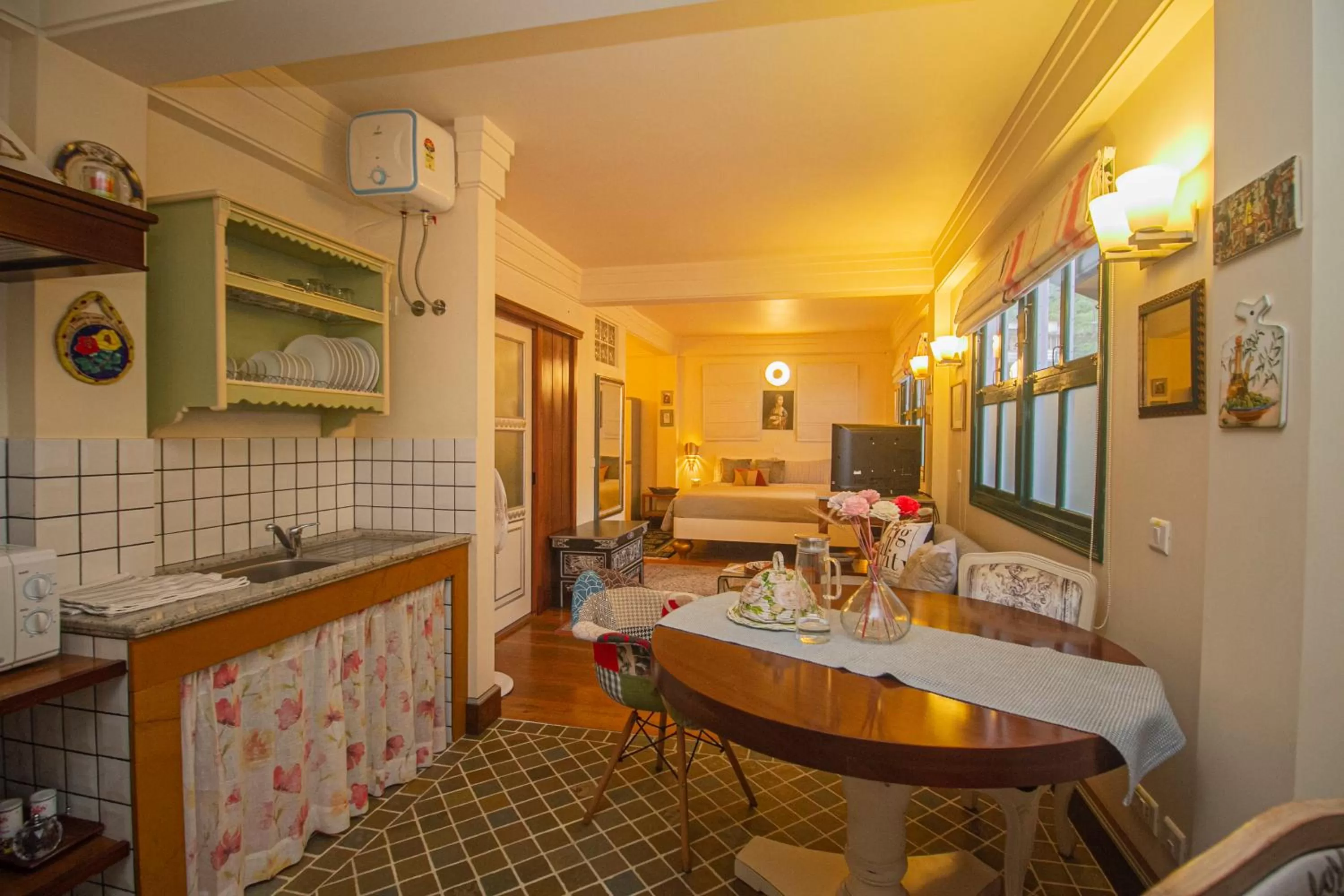 Decorative detail in Amritara Luxury Villa Tosca, Gangtok