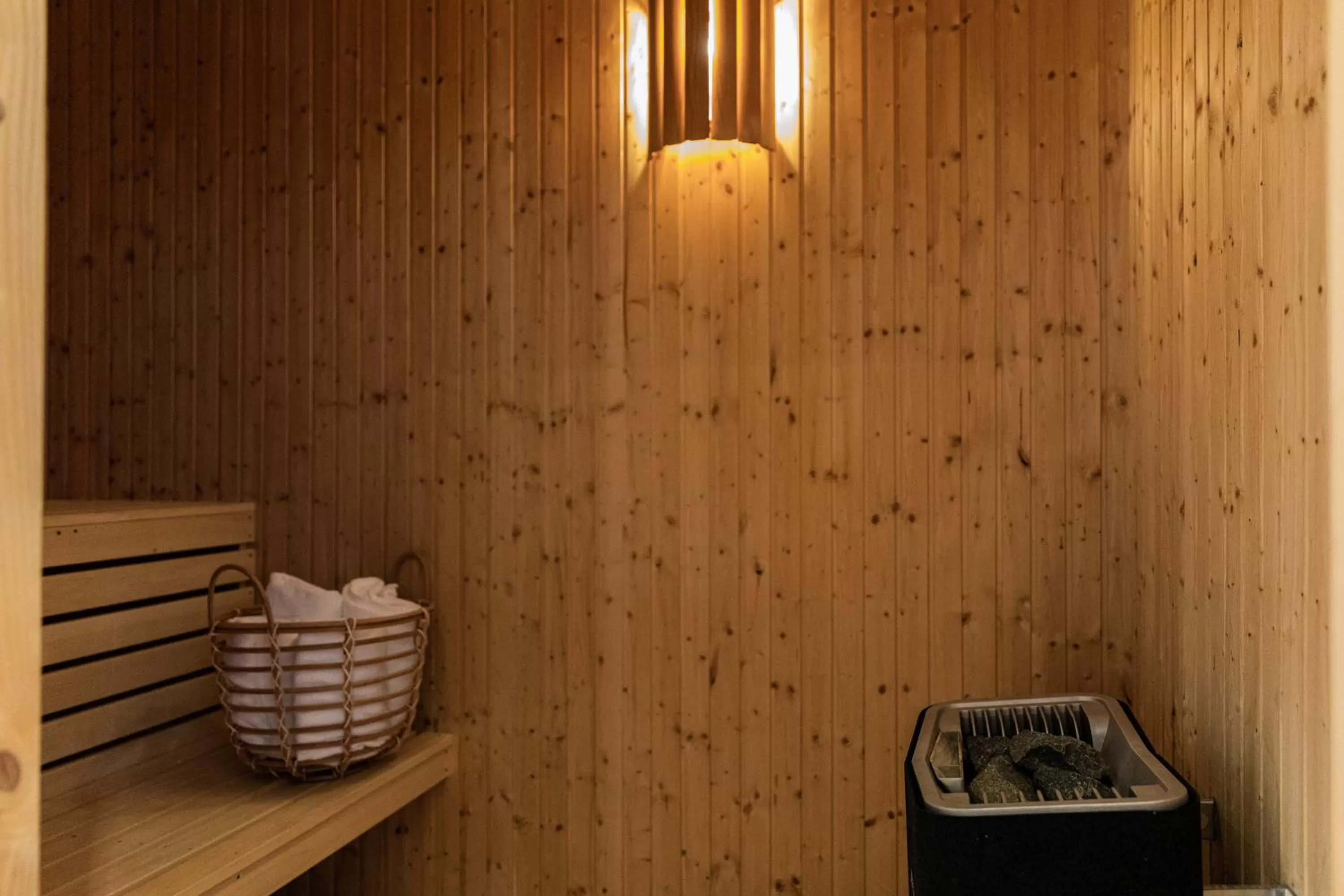 Sauna in The More Hotel Mazetti