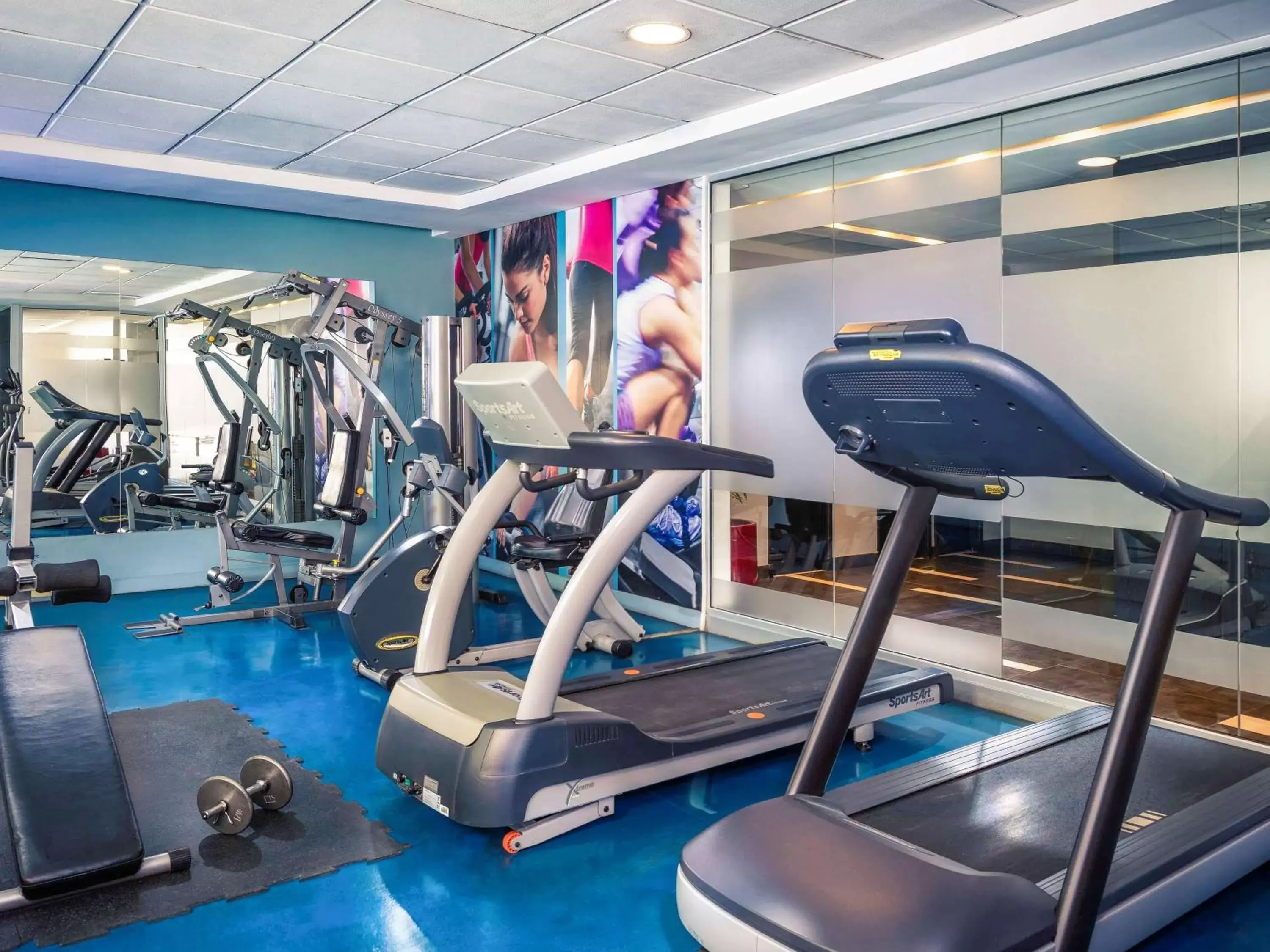 On site, Fitness Center/Facilities in Mercure Santiago Centro