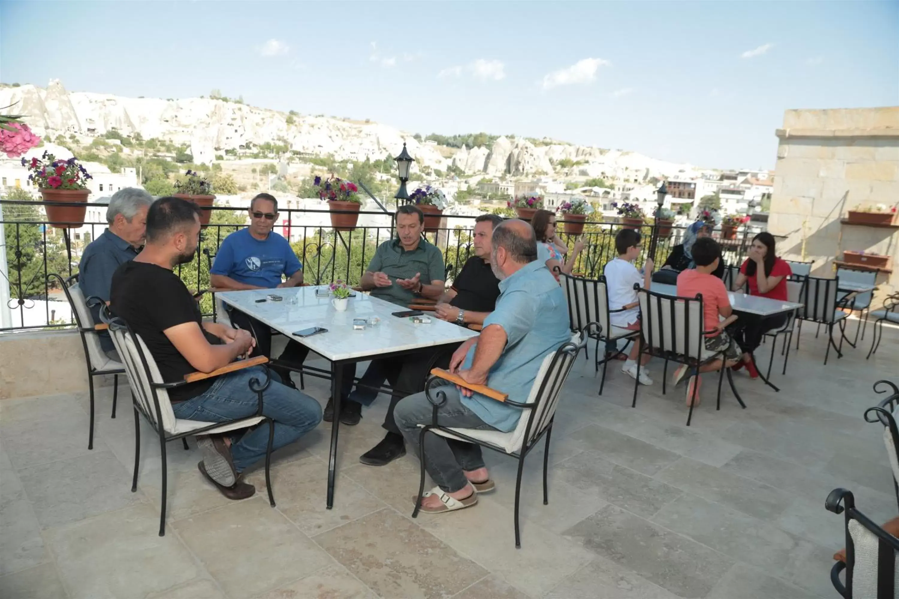 Balcony/Terrace in Guven Cave Hotel