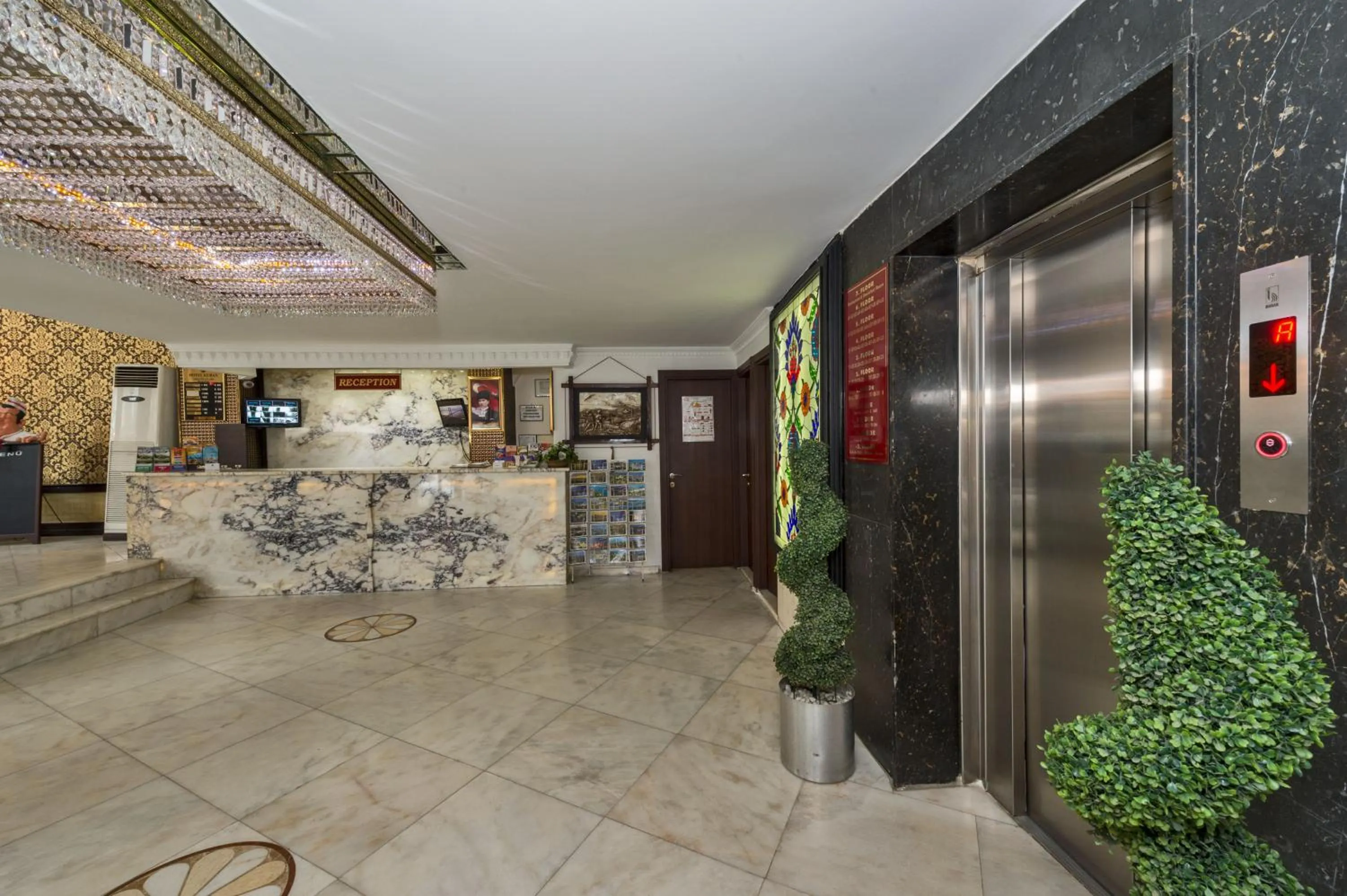 Lobby or reception in Kuran Hotel International