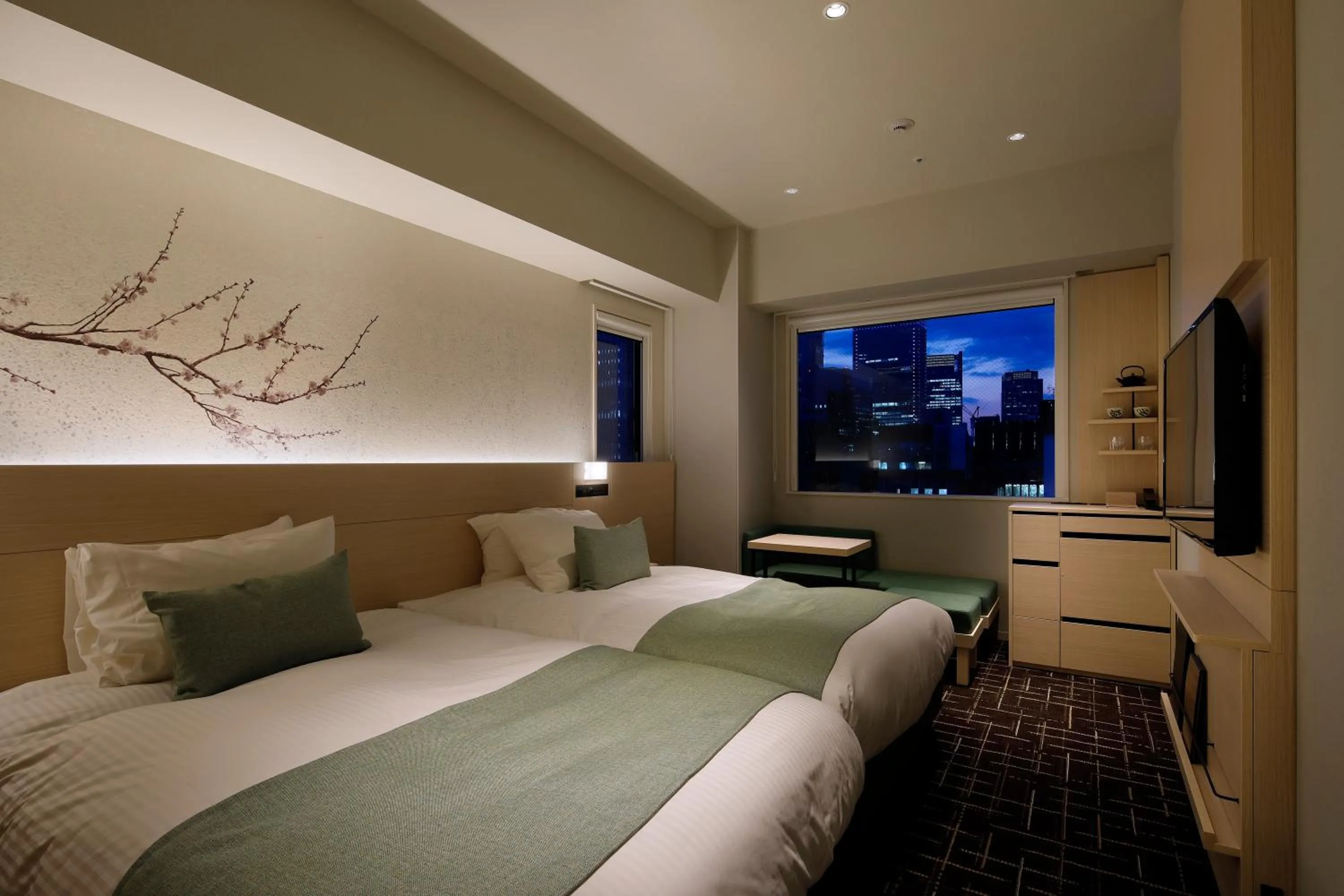 Photo of the whole room, Bed in Hotel Yaenomidori Tokyo