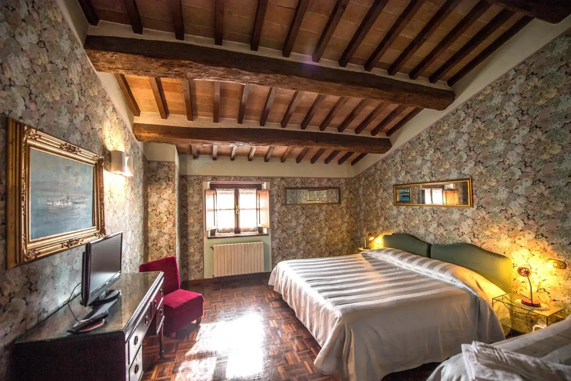 Bed in Relais Oroscopo Hotel