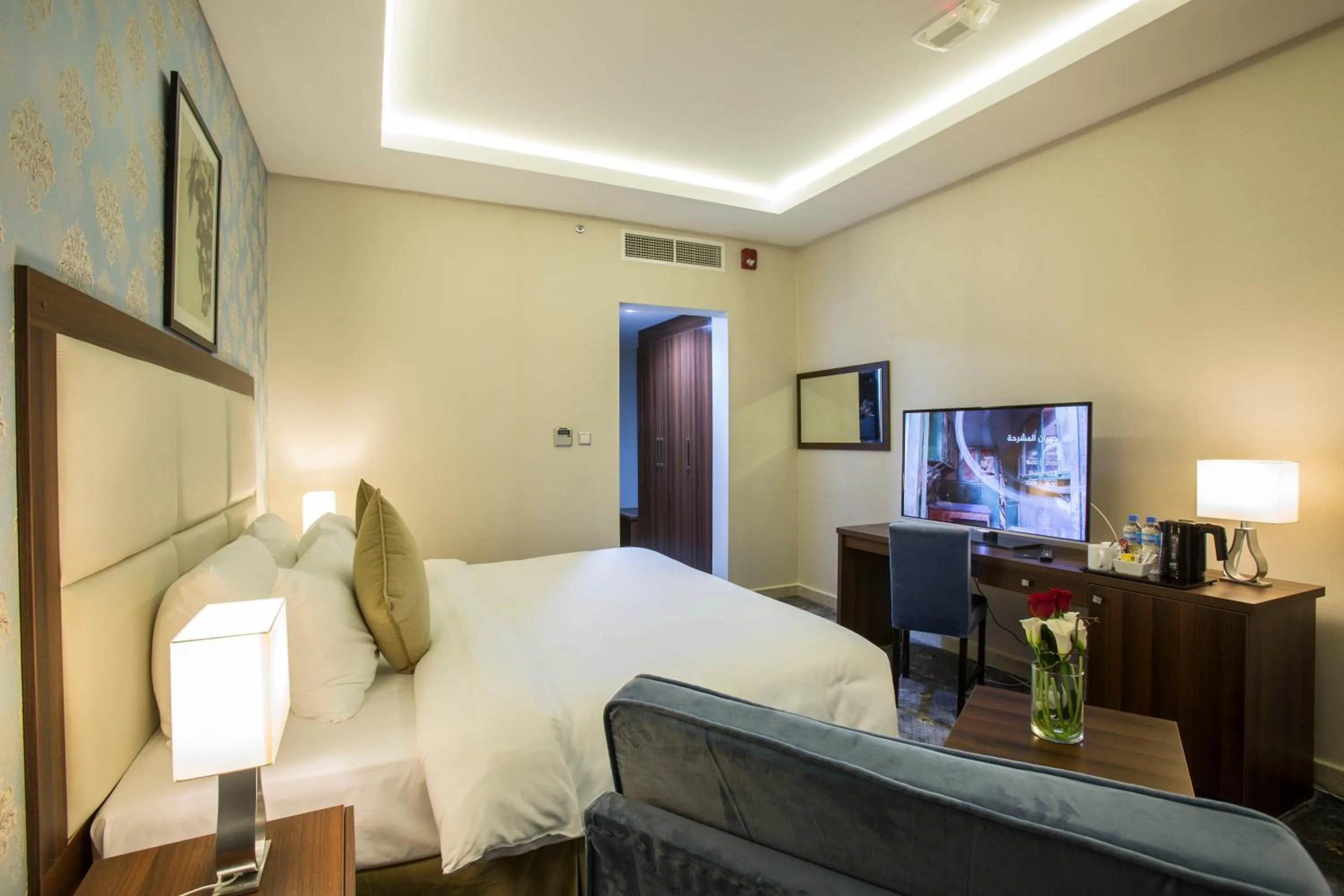 Bedroom, Bed in The Town Hotel Doha