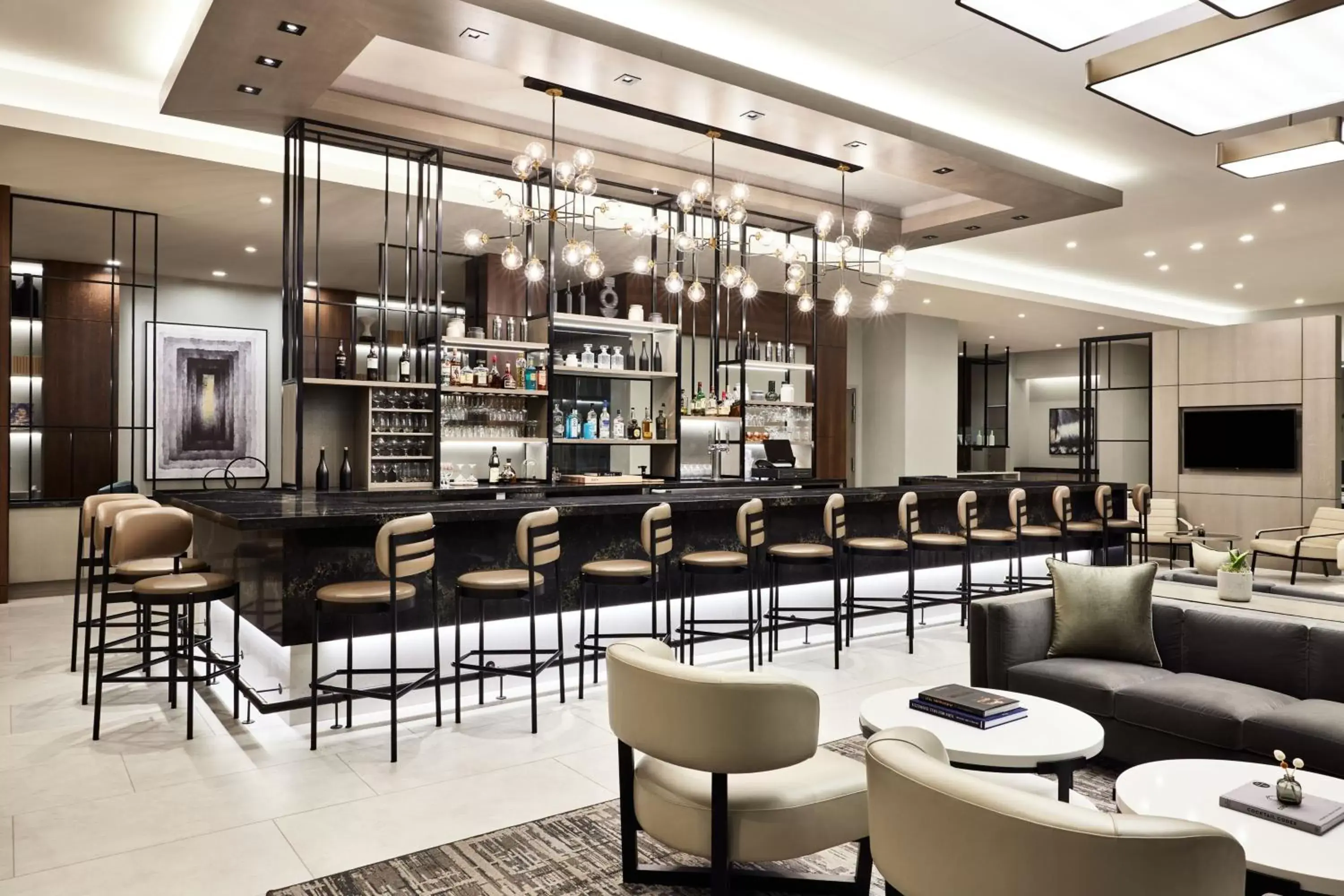 Lounge or bar, Lounge/Bar in AC Hotel by Marriott St Louis Chesterfield