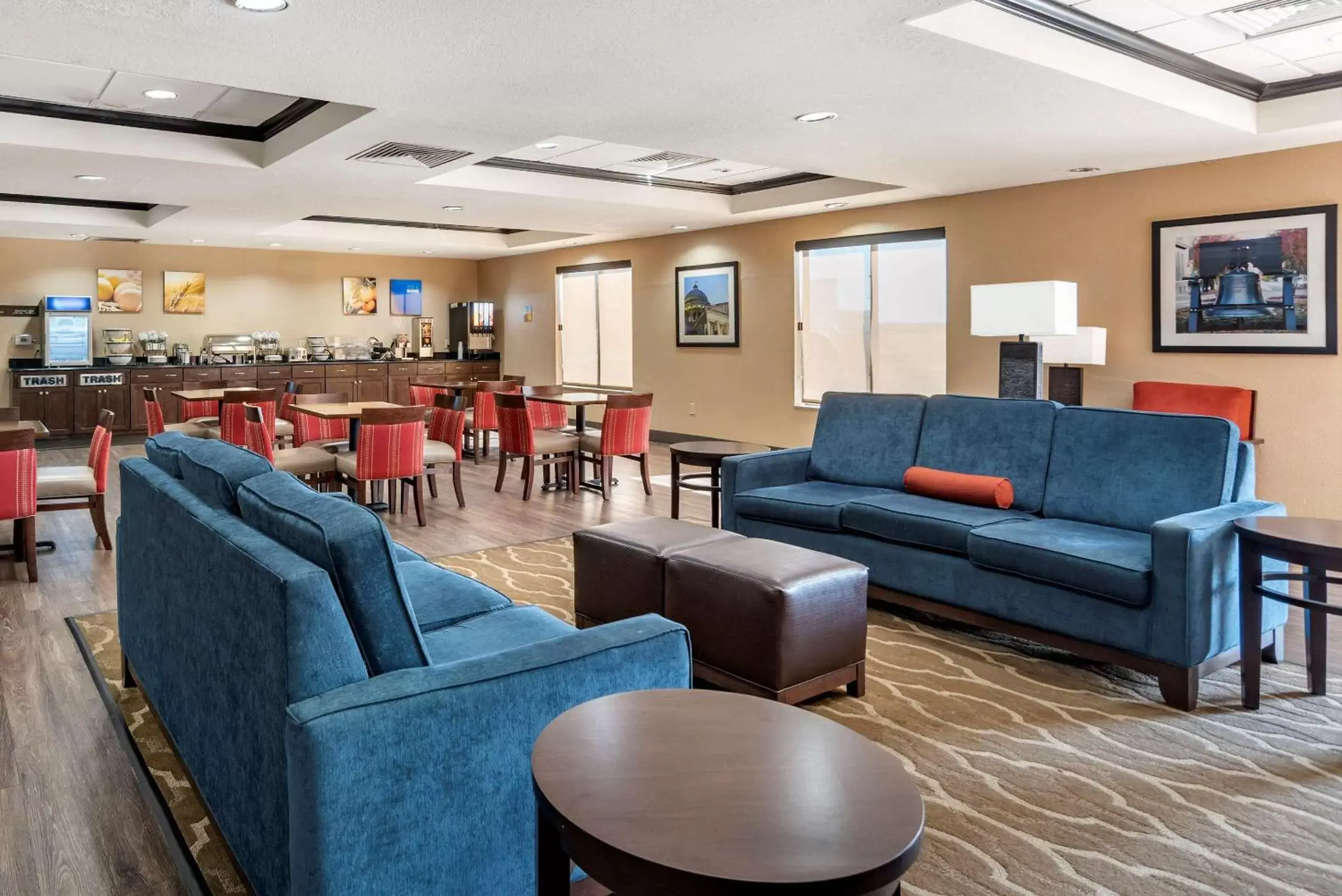 Lobby or reception in Comfort Inn & Suites Clinton