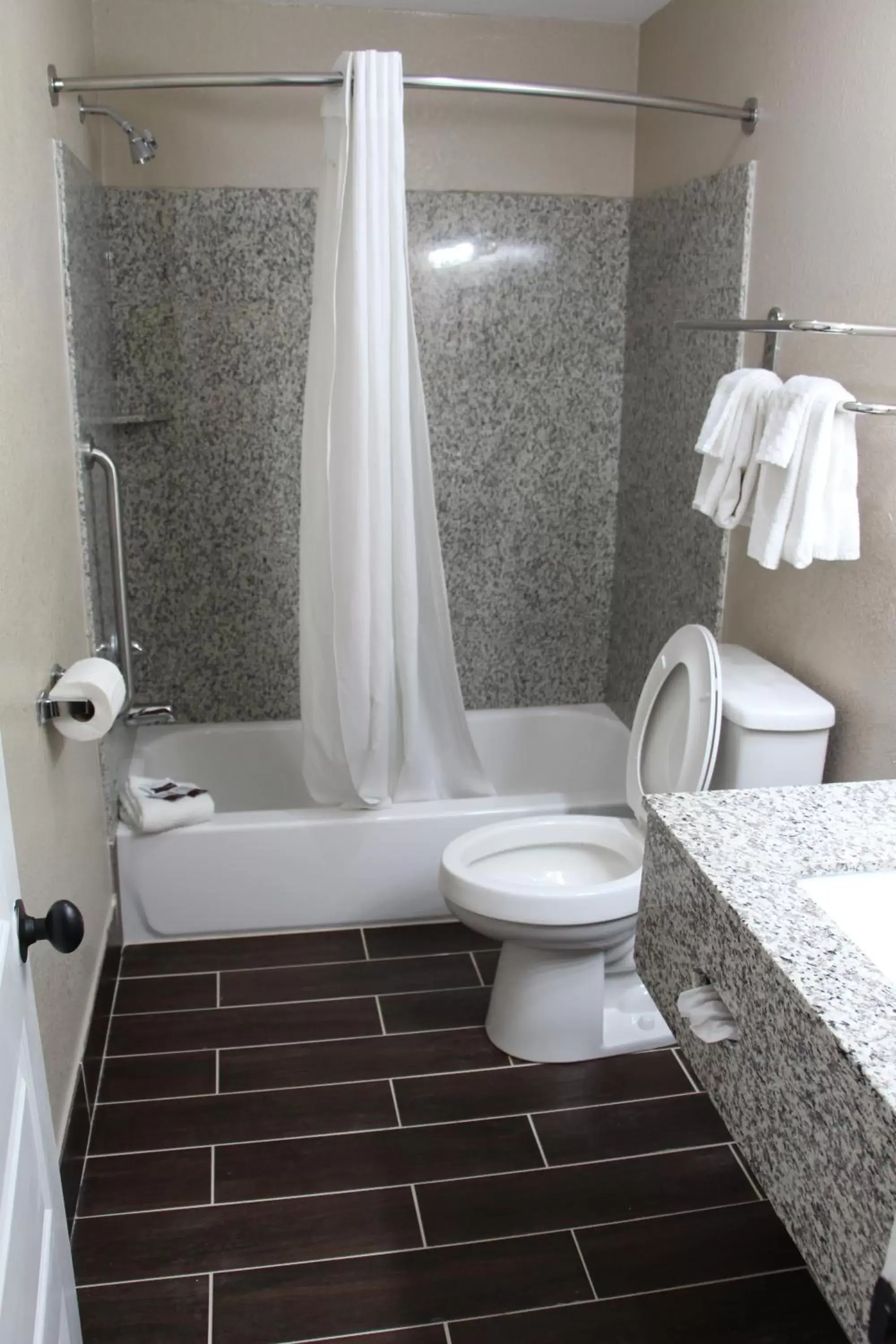 Shower, Bathroom in Westbridge Inn & Suites