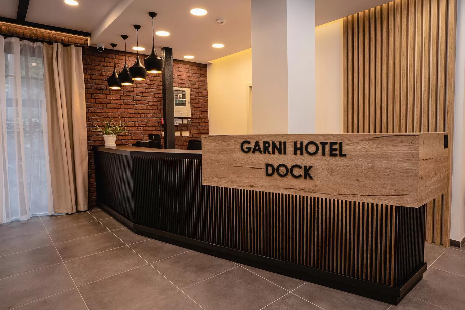 Lobby or reception in Garni Hotel DOCK Bratislava