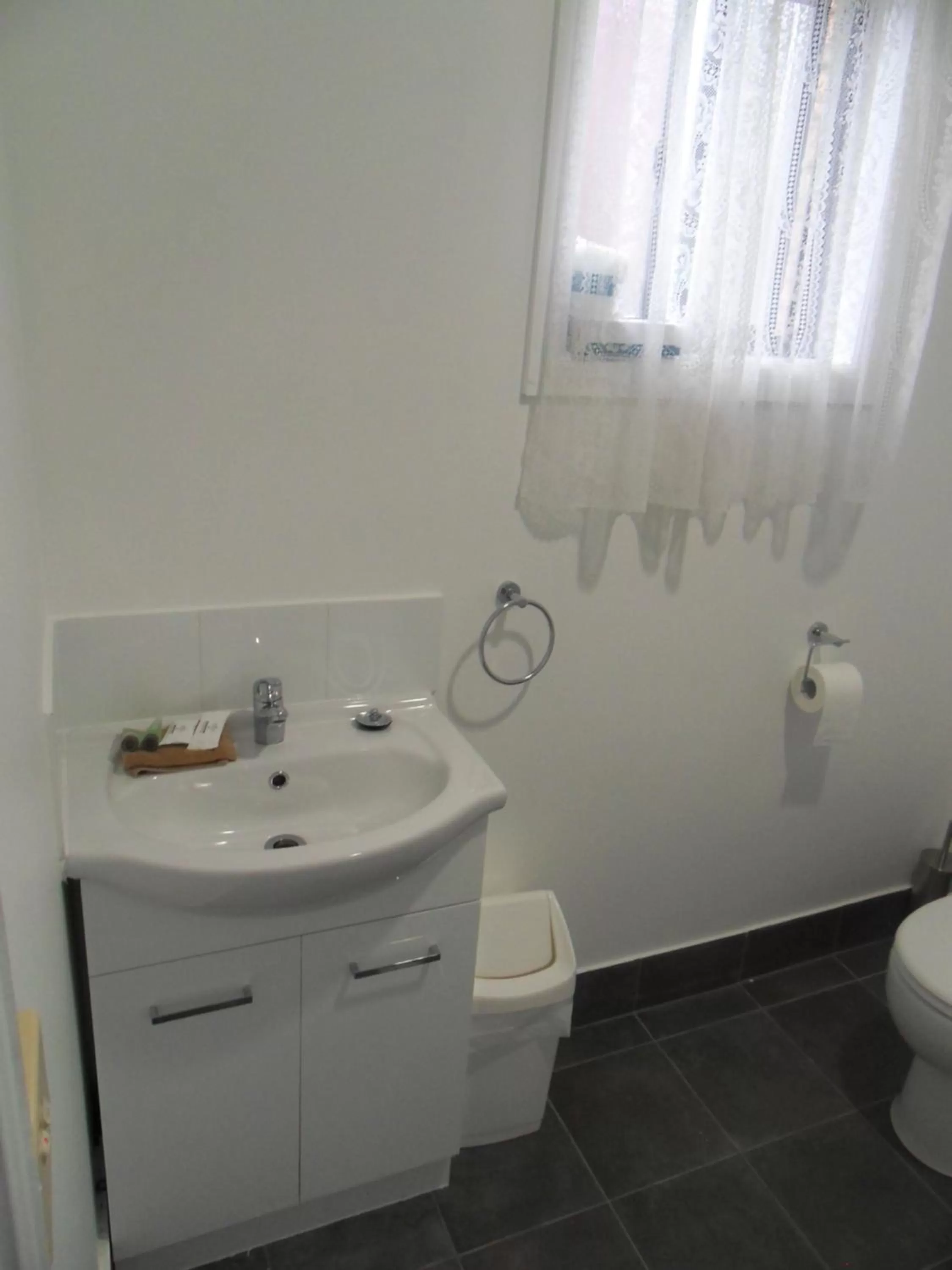 Bathroom in Swaggers Motor Inn