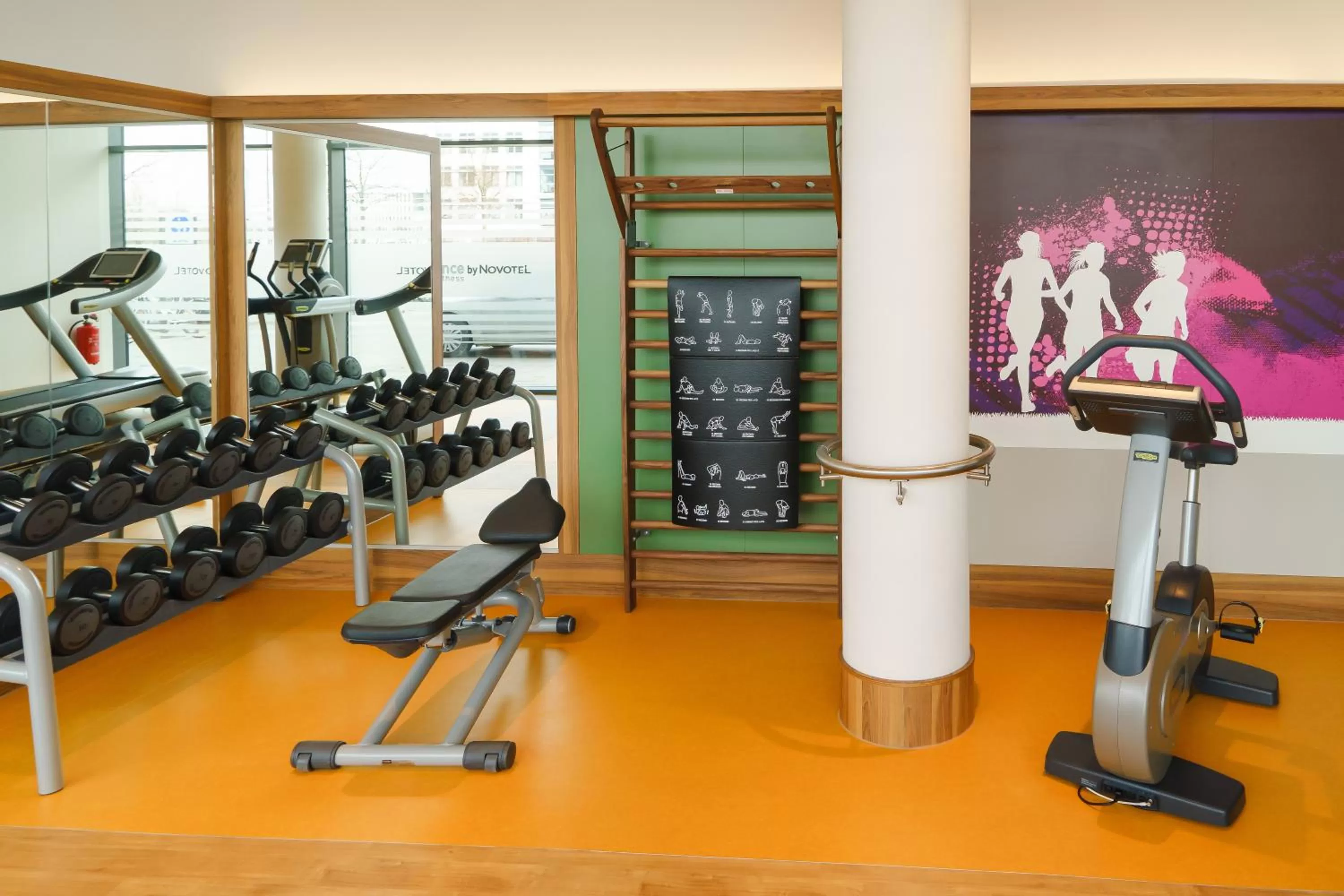 Fitness centre/facilities in Novotel München Messe