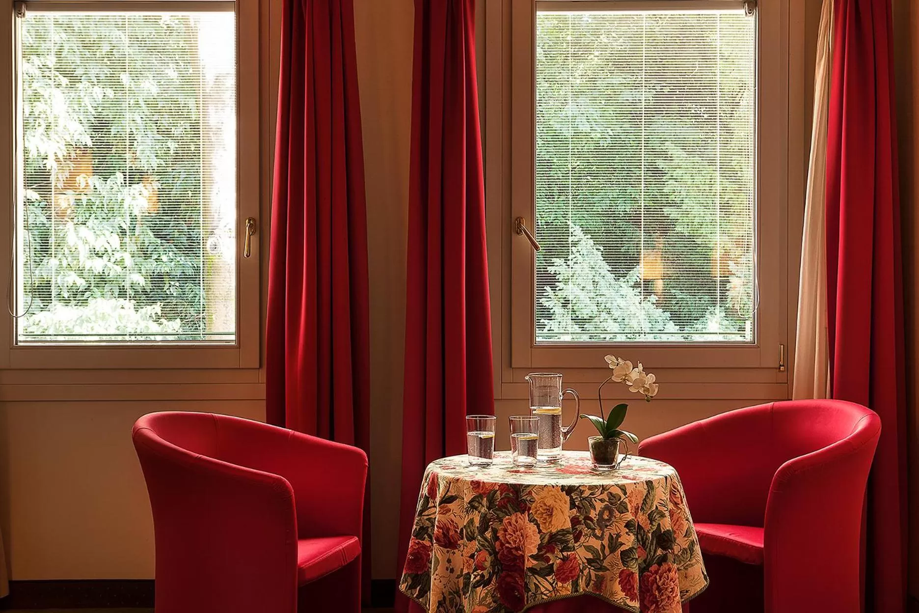 Decorative detail in Albergo Al Moretto