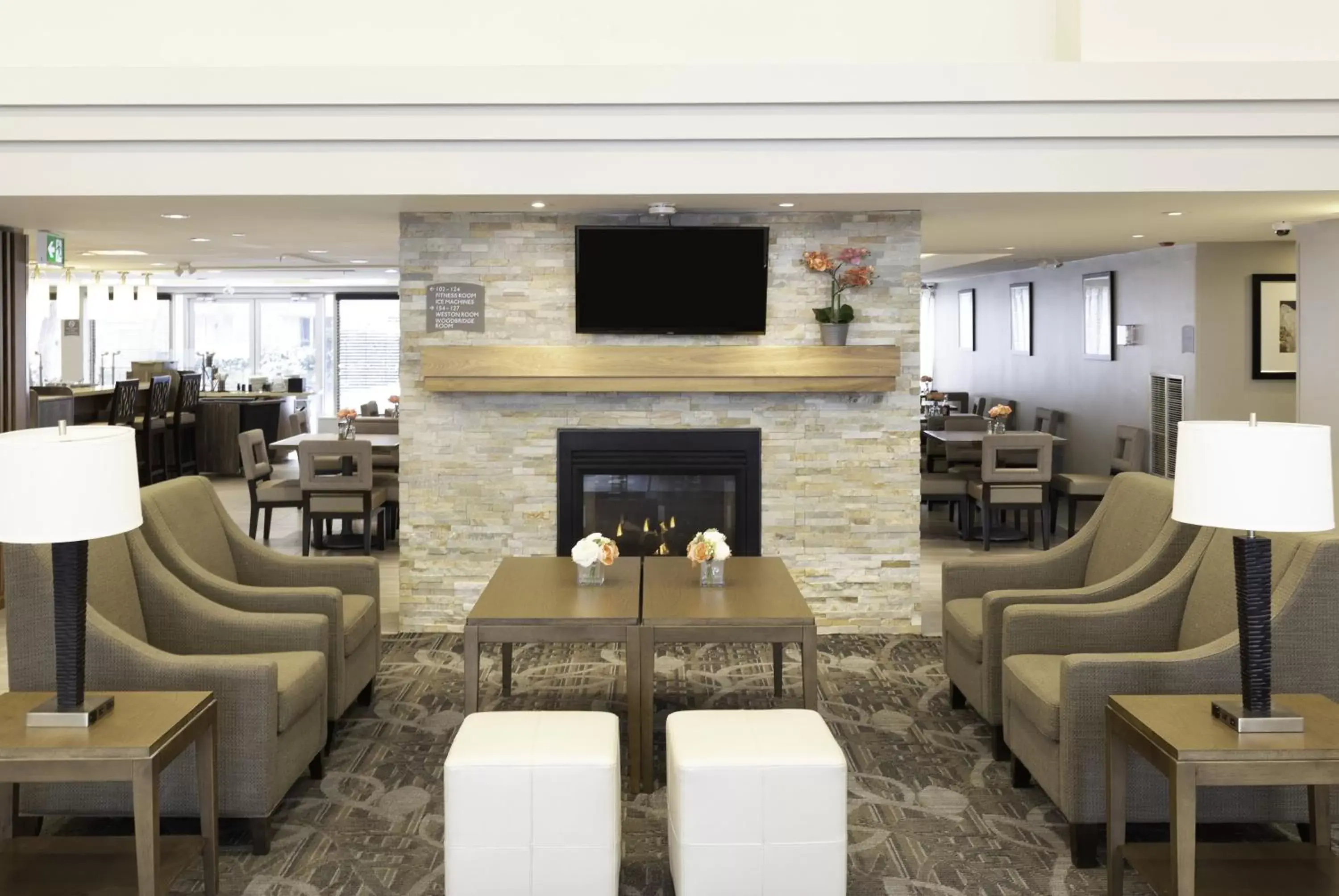 Lobby or reception in Staybridge Suites Toronto - Vaughan South, an IHG Hotel