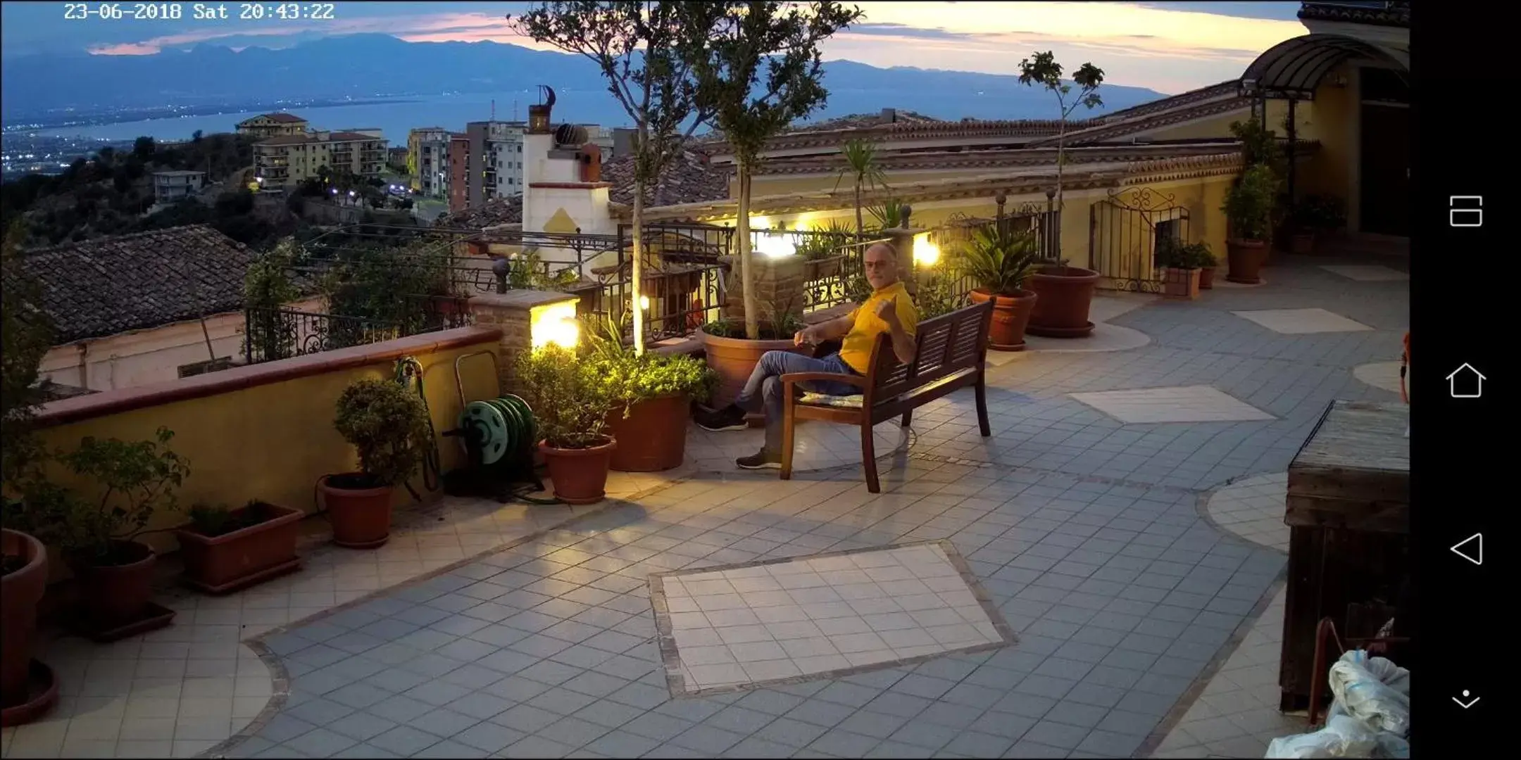 Patio in La Terrazza B&B