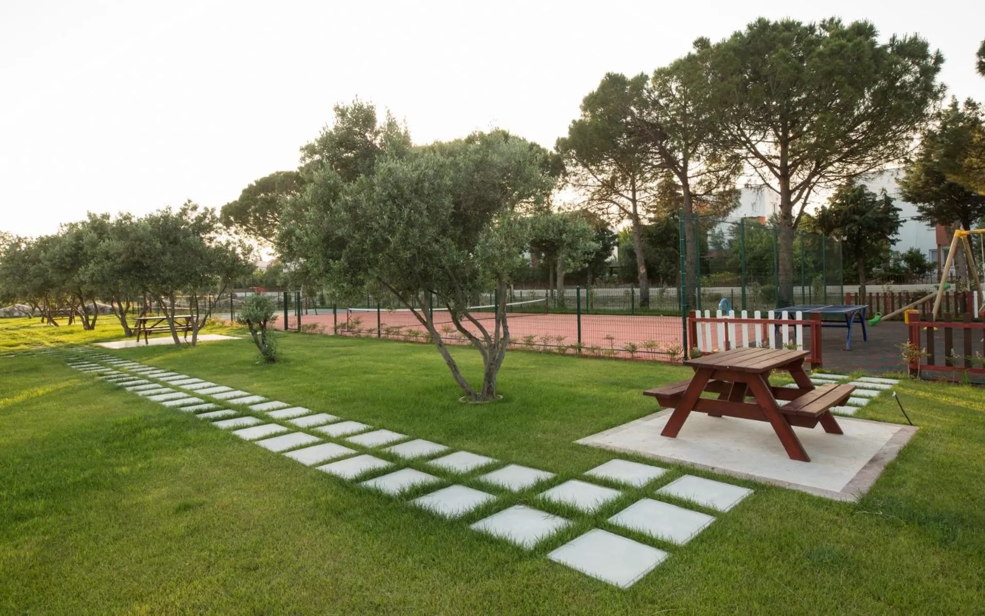 Children play ground in Helen Troya Hotel Geyikli