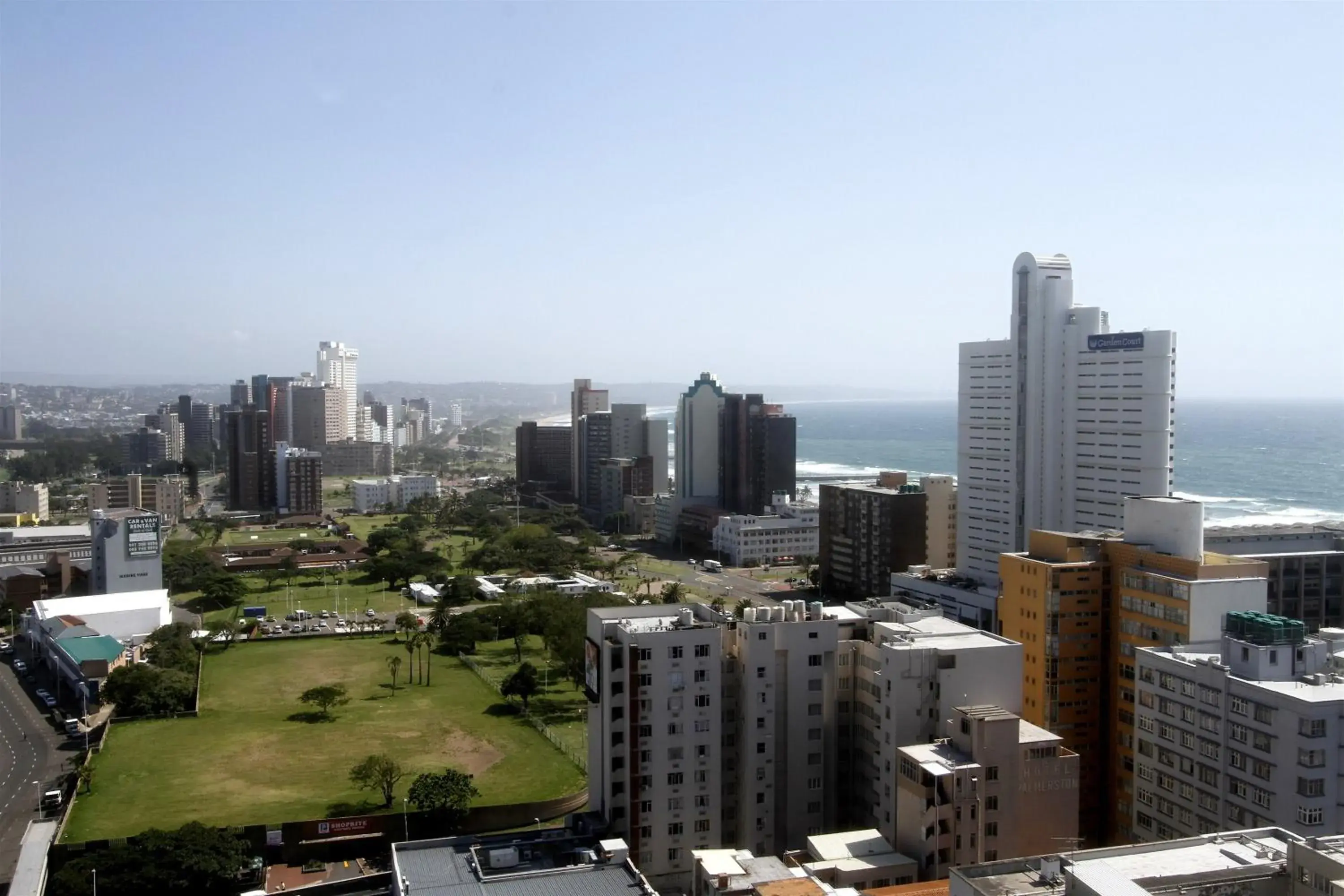 City view in Coastlands Durban Self Catering Holiday Apartments