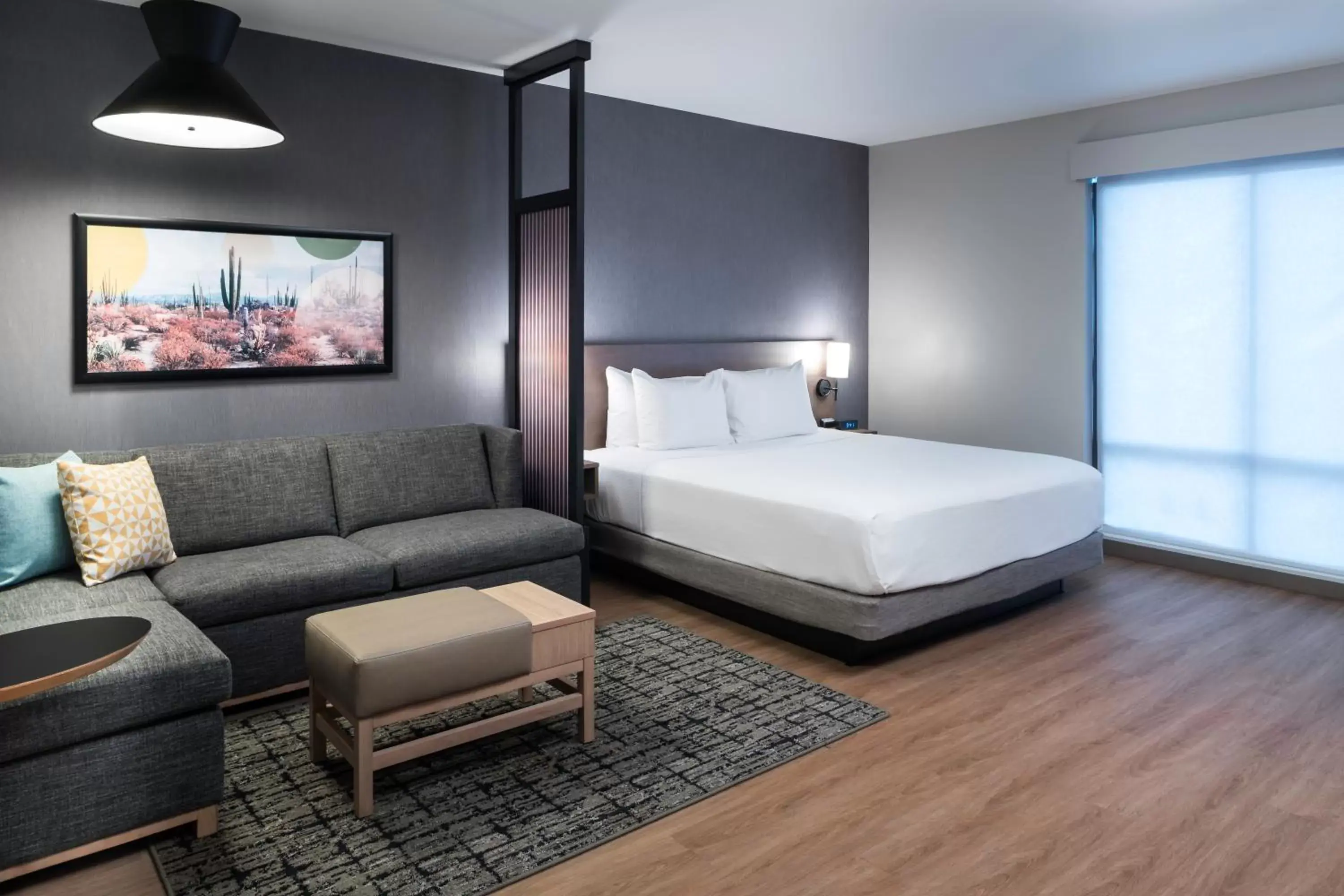 King Room with Sofa Bed and Accessible Tub - Disability Access in Hyatt Place Tempe Phoenix University