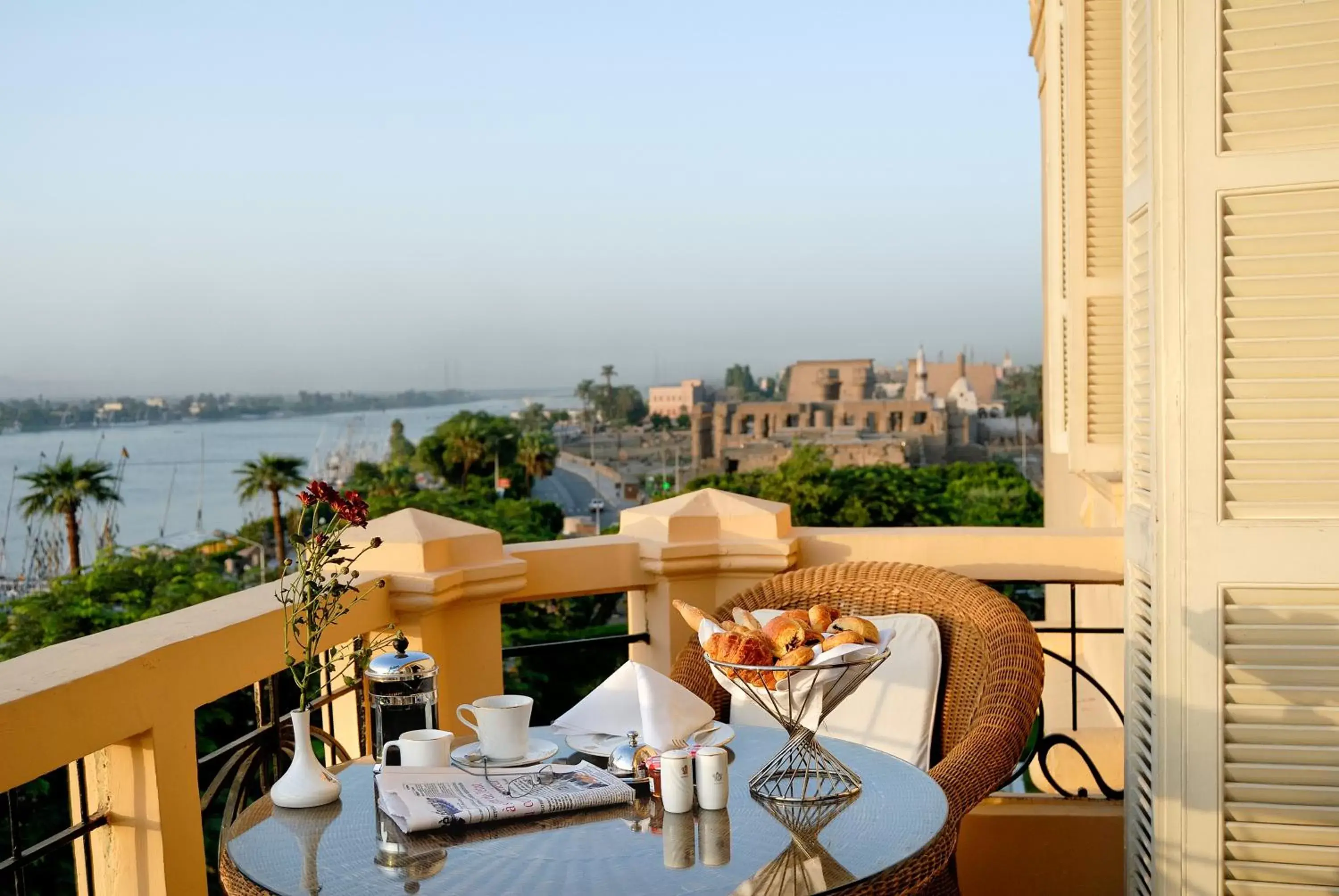 Balcony/Terrace in Sofitel Winter Palace Luxor