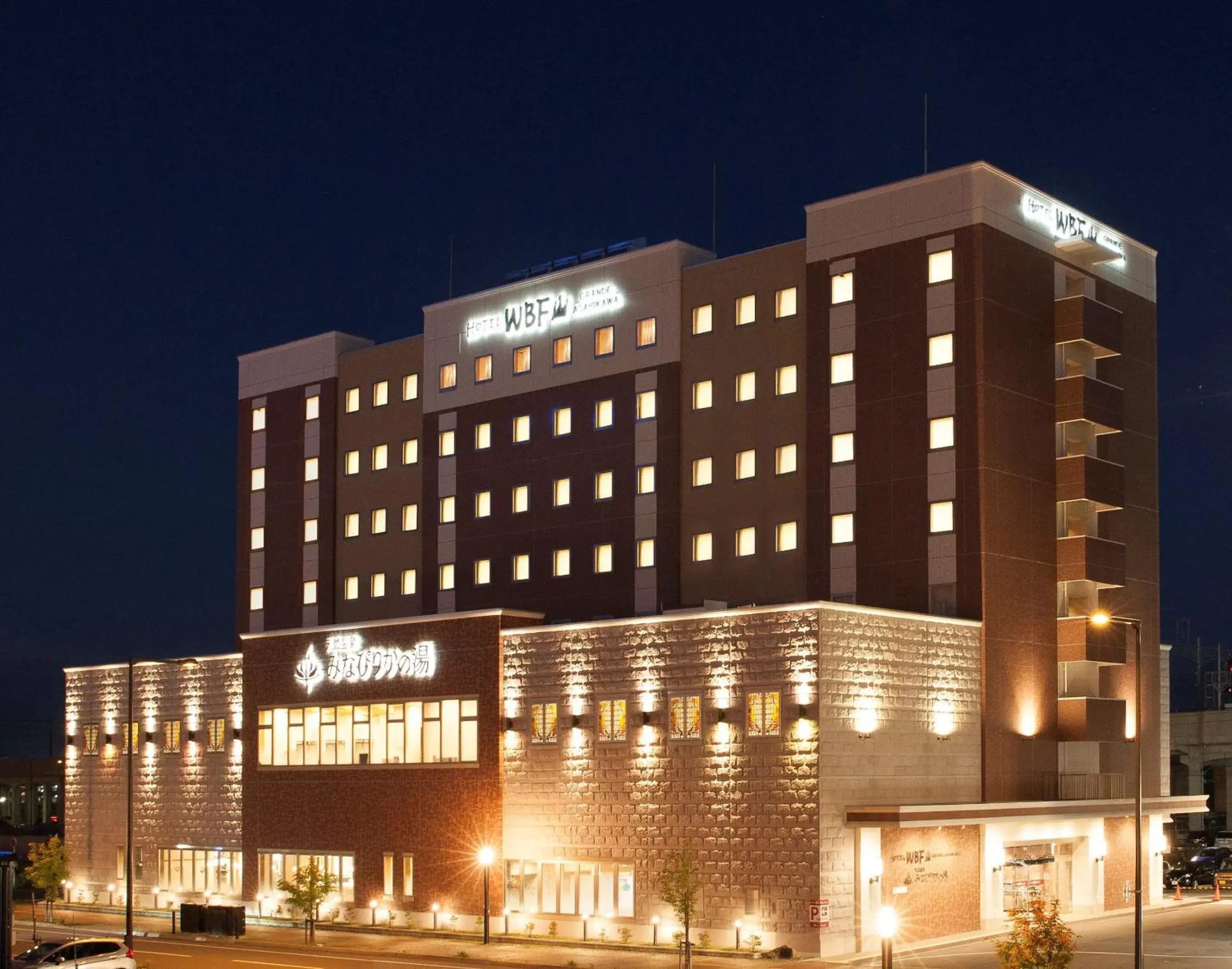 Property building in Hotel WBF Grande Asahikawa Property building in Hotel WBF Grande Asahikawa