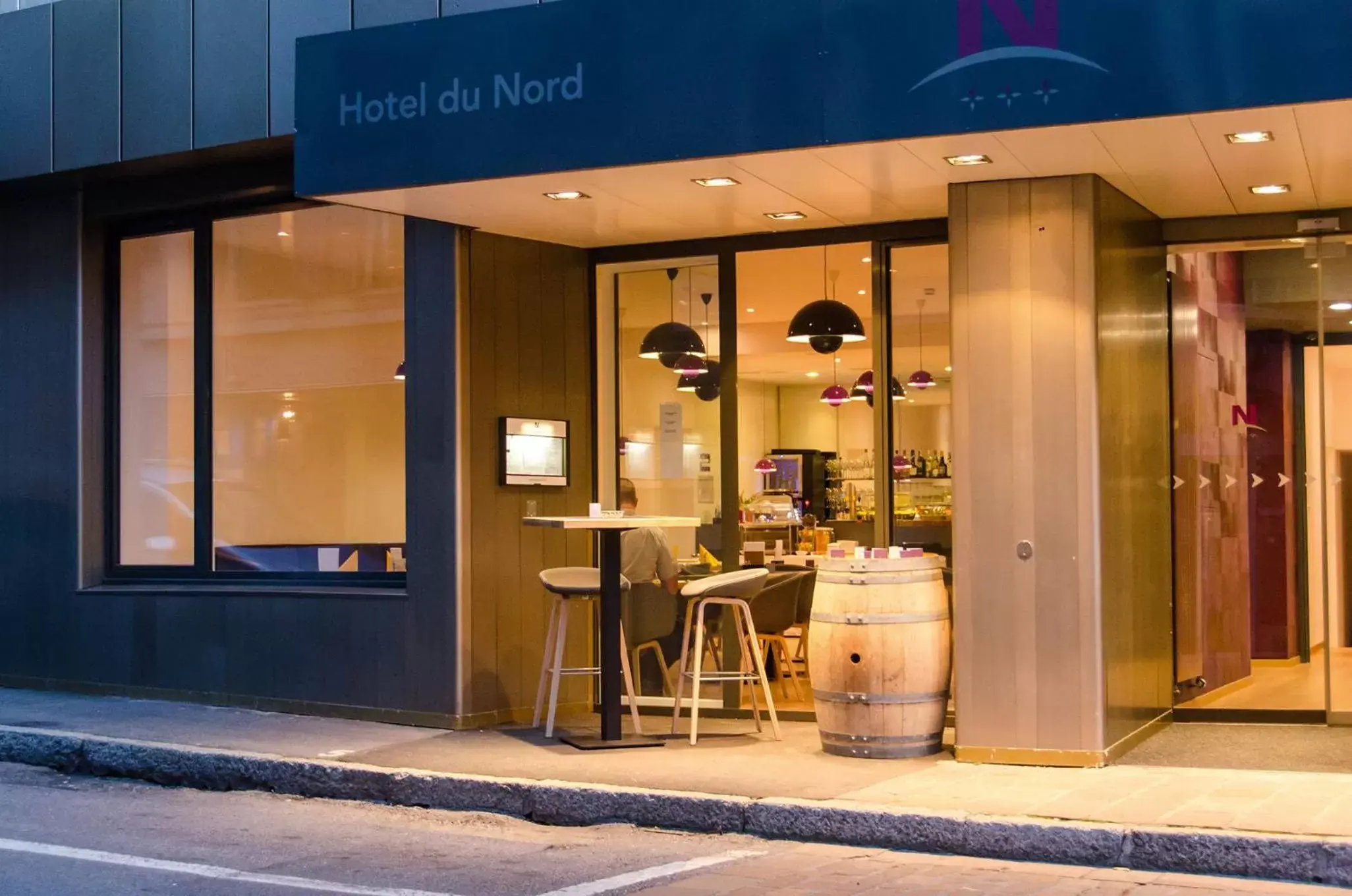 Facade/entrance in Hotel Du Nord