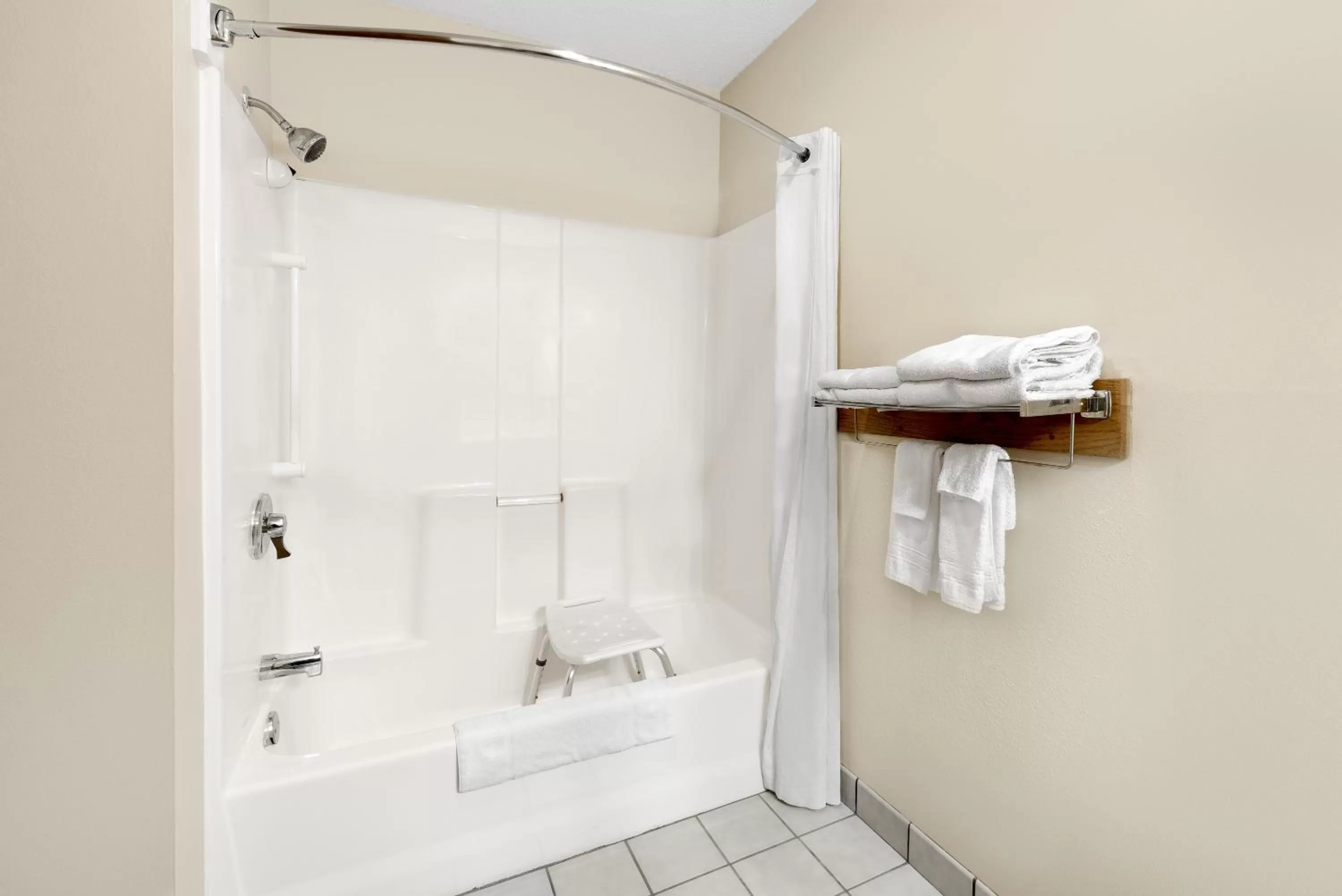 Bathroom in Super 8 by Wyndham Chamberlain SD