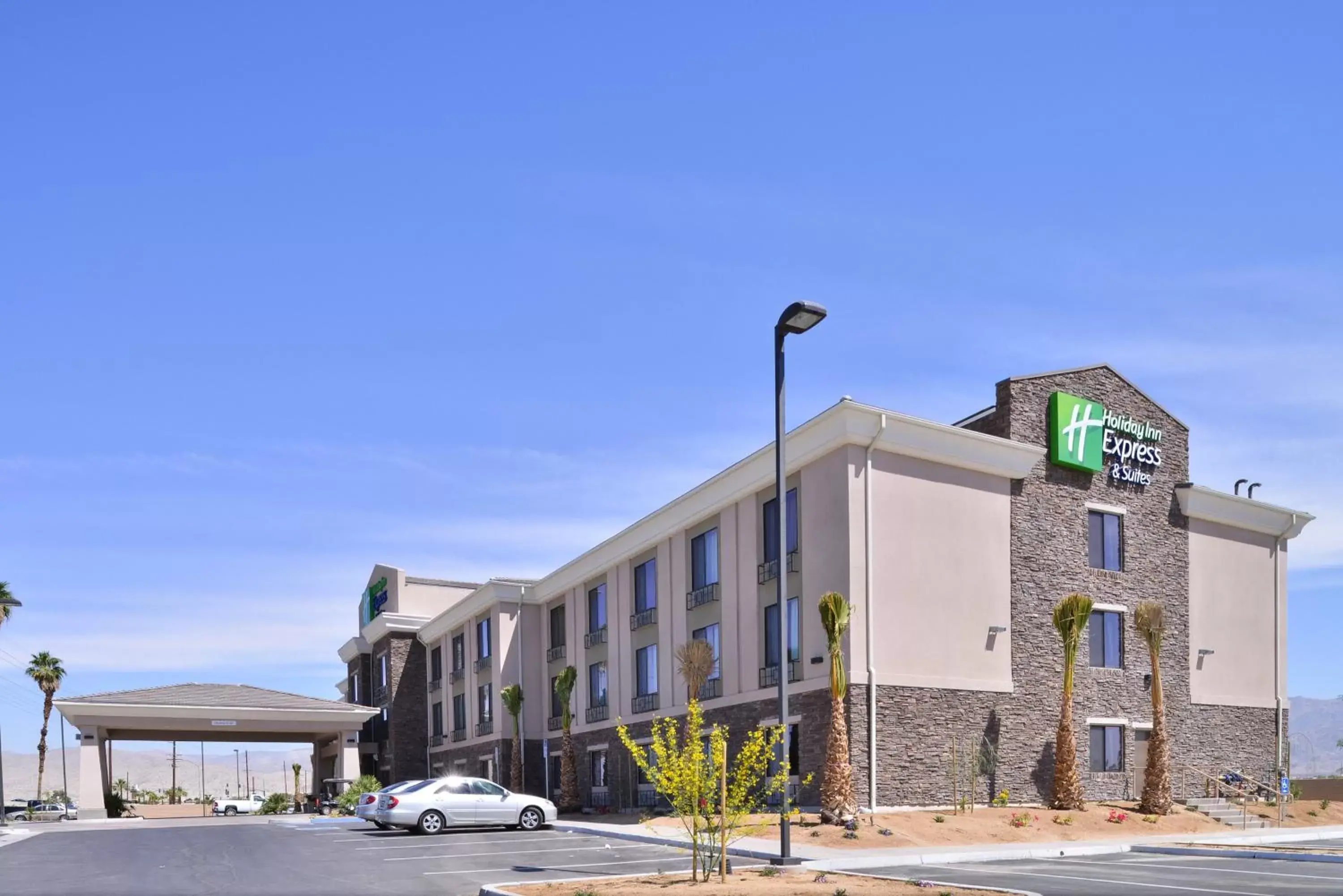 Property Building in Holiday Inn Express Indio, an IHG Hotel