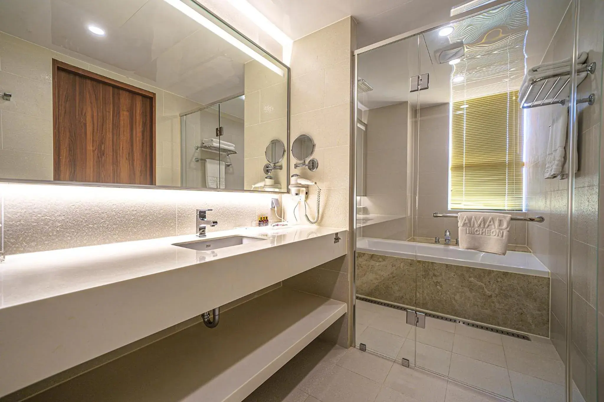 Bathroom in Ramada by Wyndham Incheon