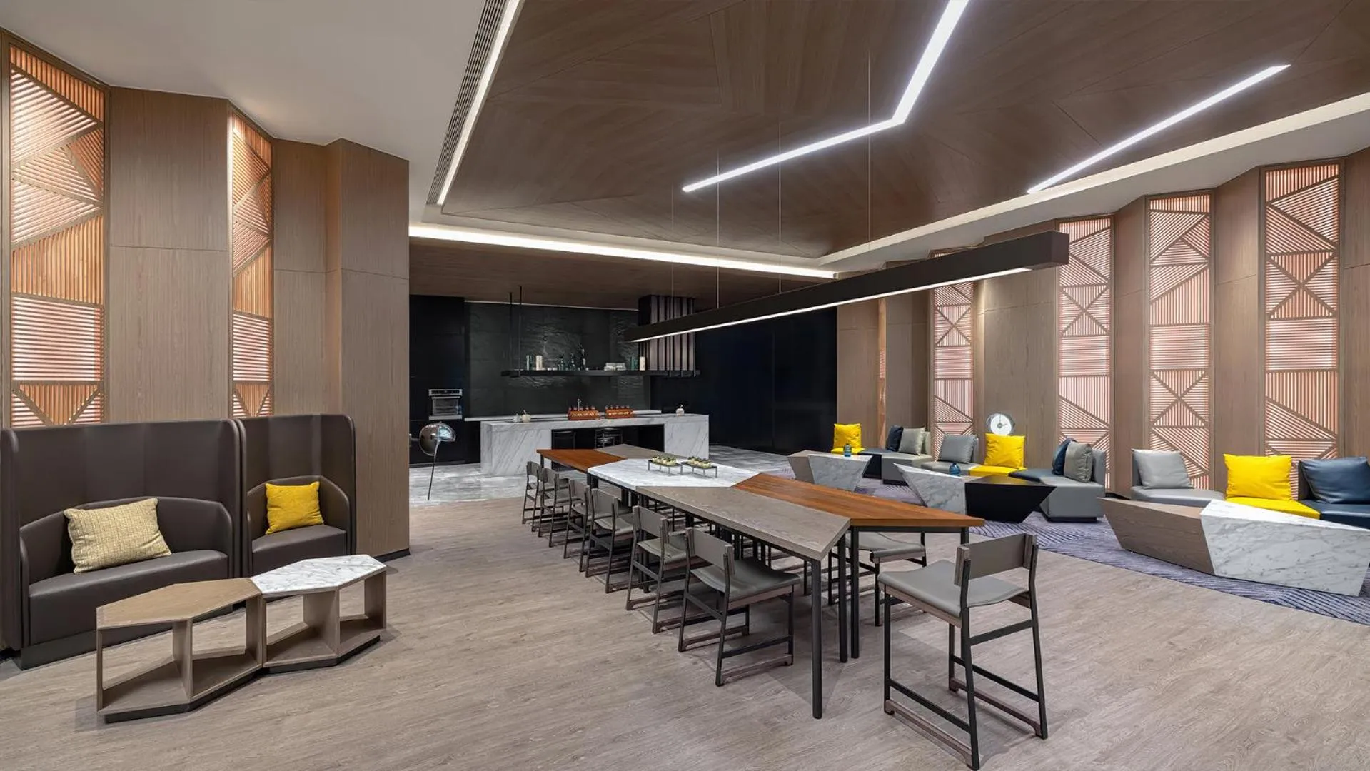 Seating area in Renaissance Changzhou Wujin Hotel