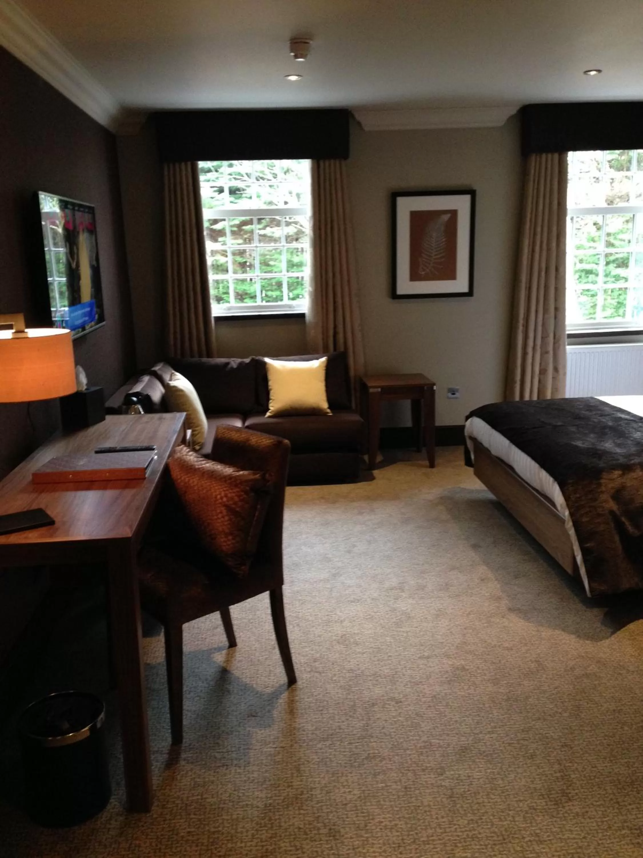 Decorative detail, Bed in Busby Hotel