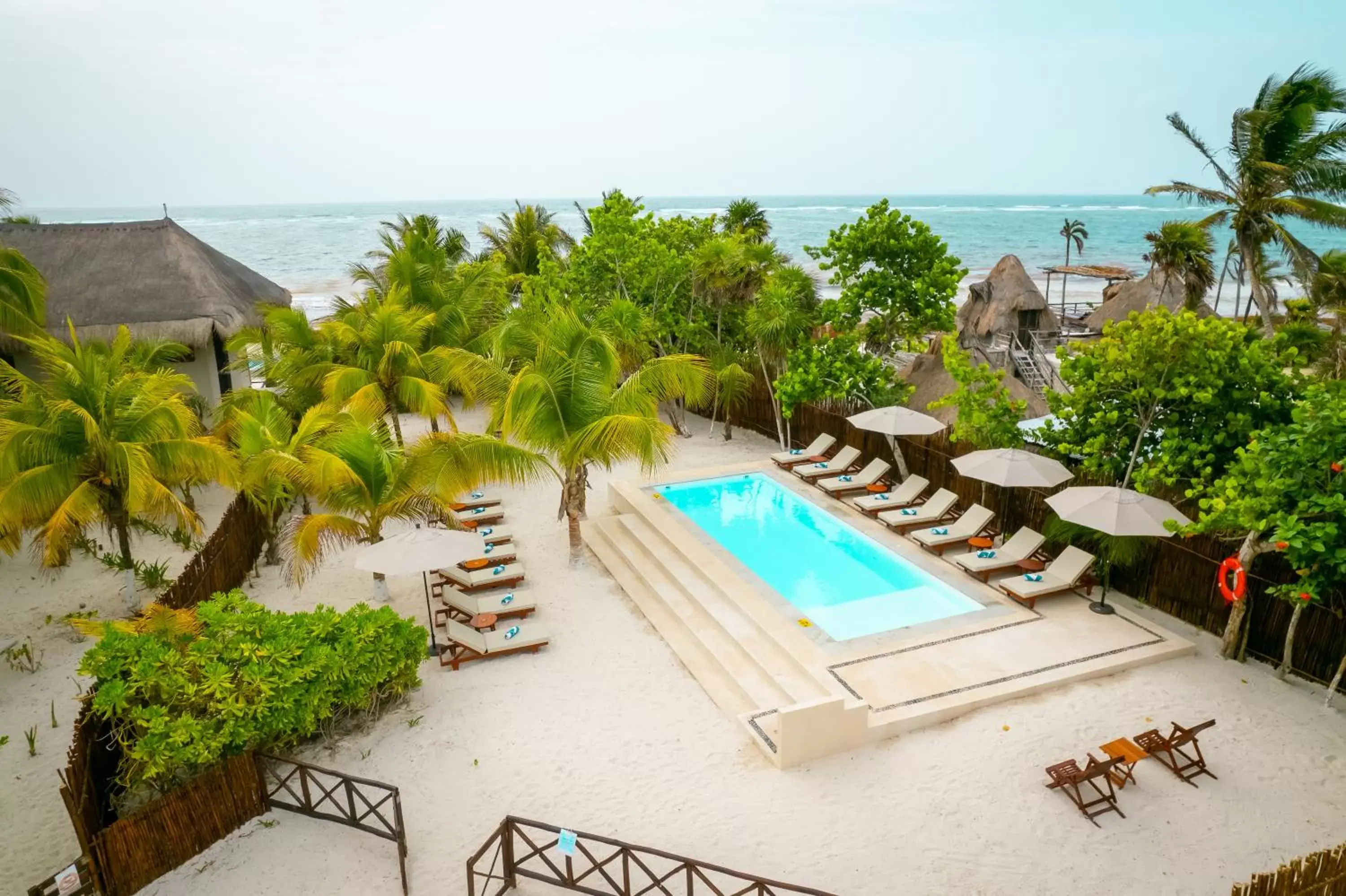 Swimming pool, Pool View in El Paraiso Hotel Tulum