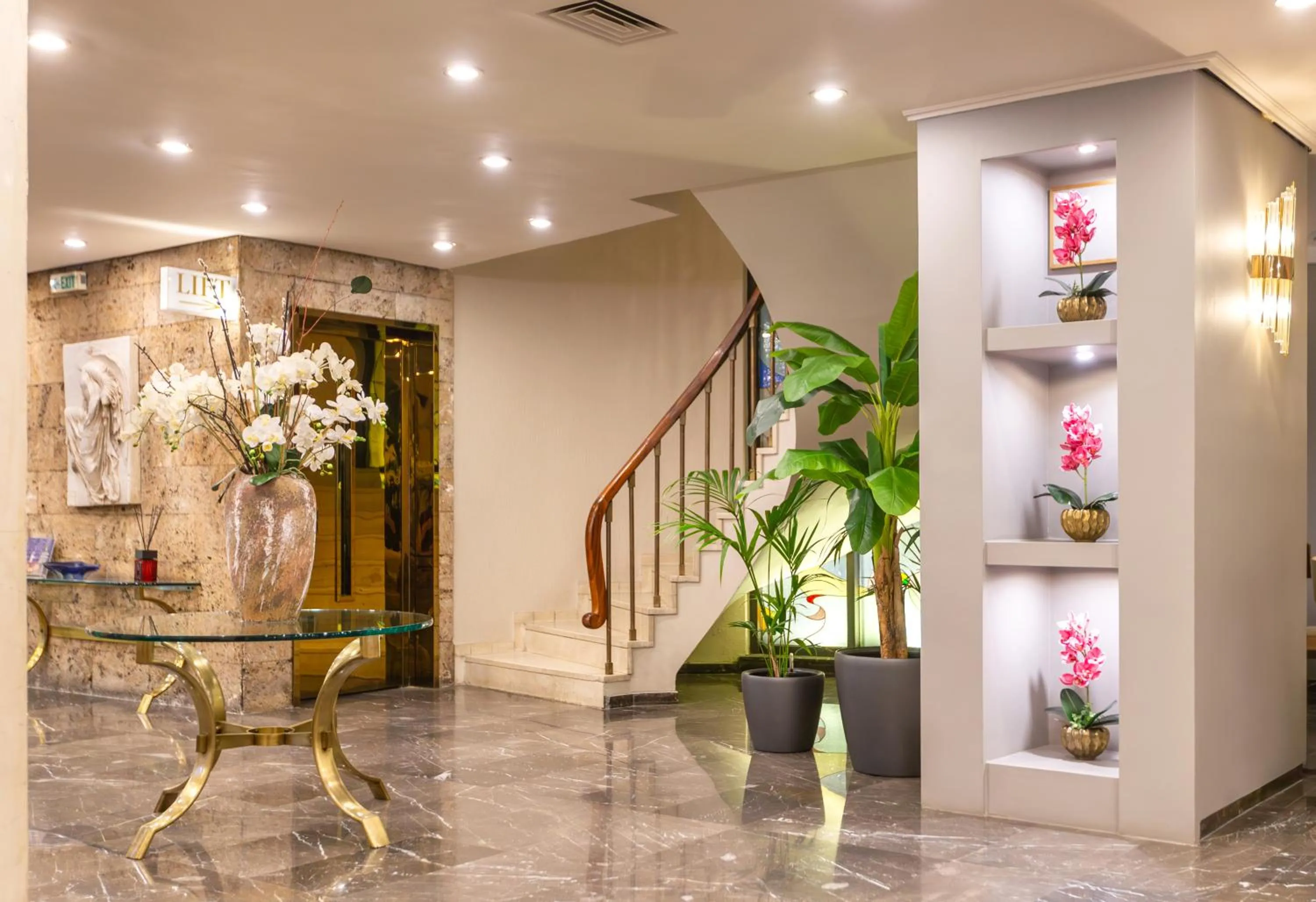 Seating area in Ilisia Hotel Athens