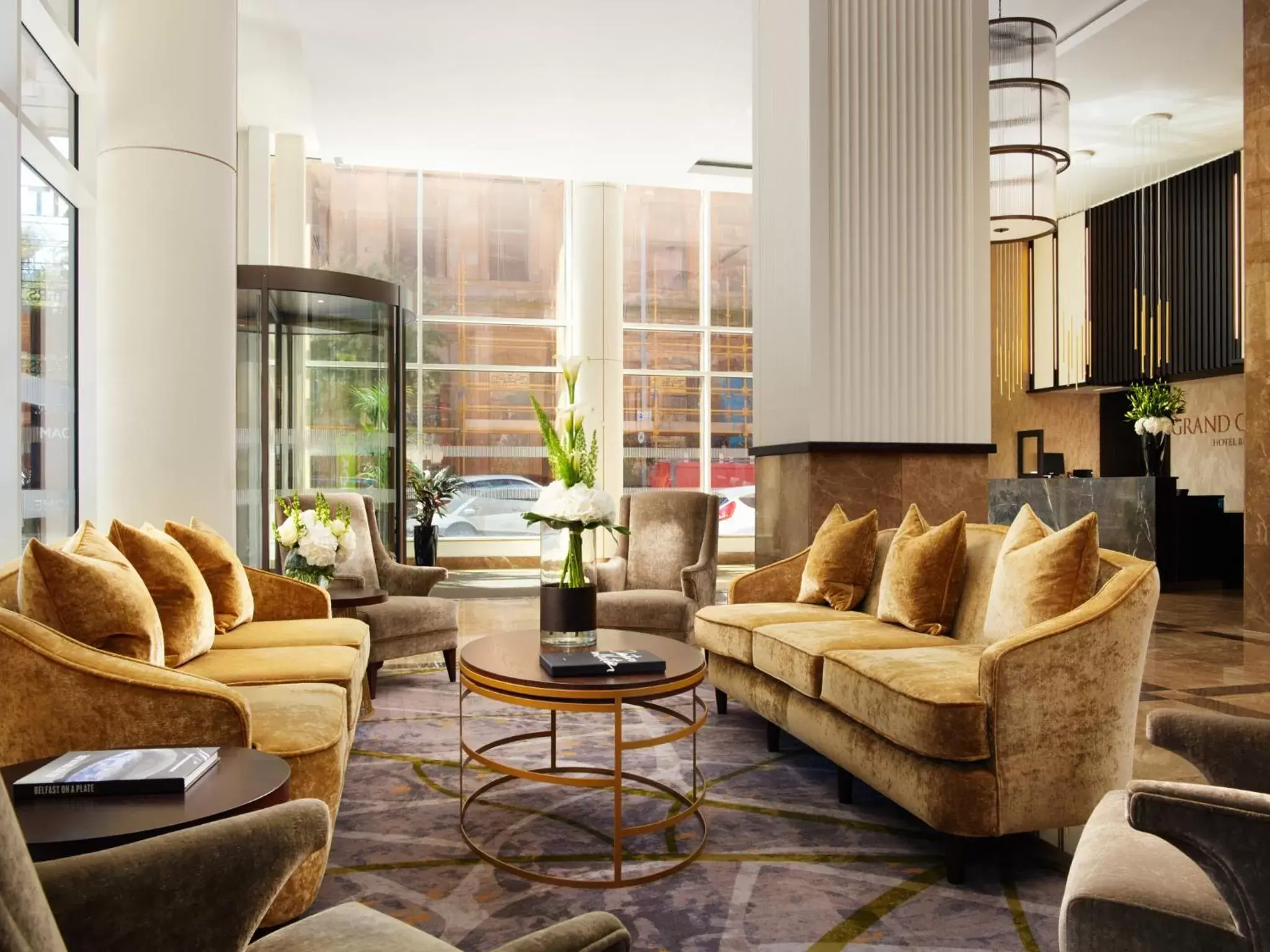 Lounge or bar in Grand Central Hotel Belfast Lounge or bar in Grand Central Hotel Belfast