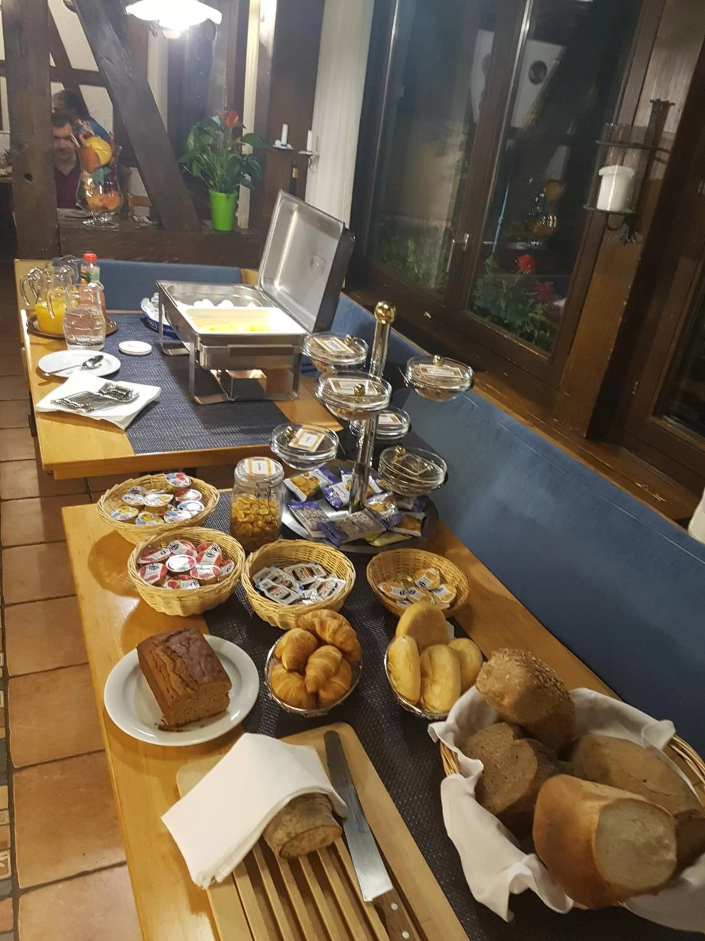 Buffet breakfast in Hotel Eremitage