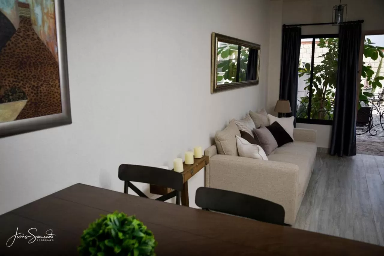 Living room in Suites Campestres Montebello
