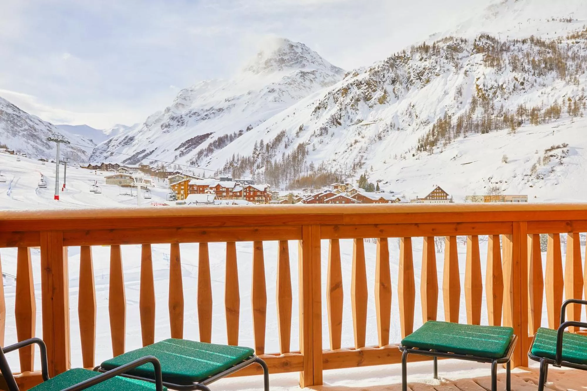 Balcony/Terrace in Airelles Val d'Isère