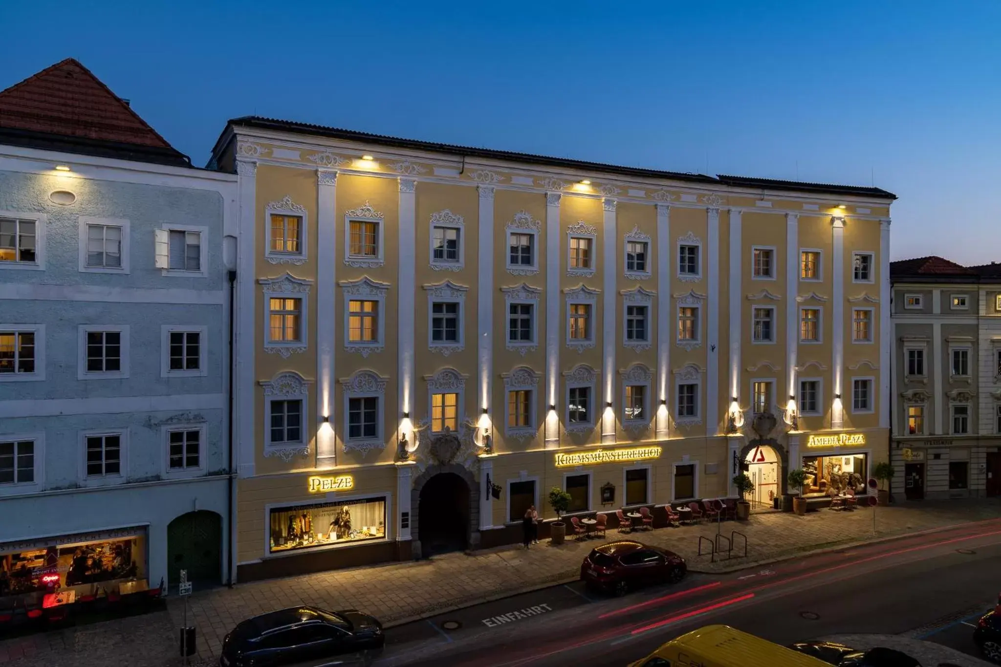 Property building in Amedia Plaza Wels, Trademark Collection by Wyndham Property building in Amedia Plaza Wels, Trademark Collection by Wyndham