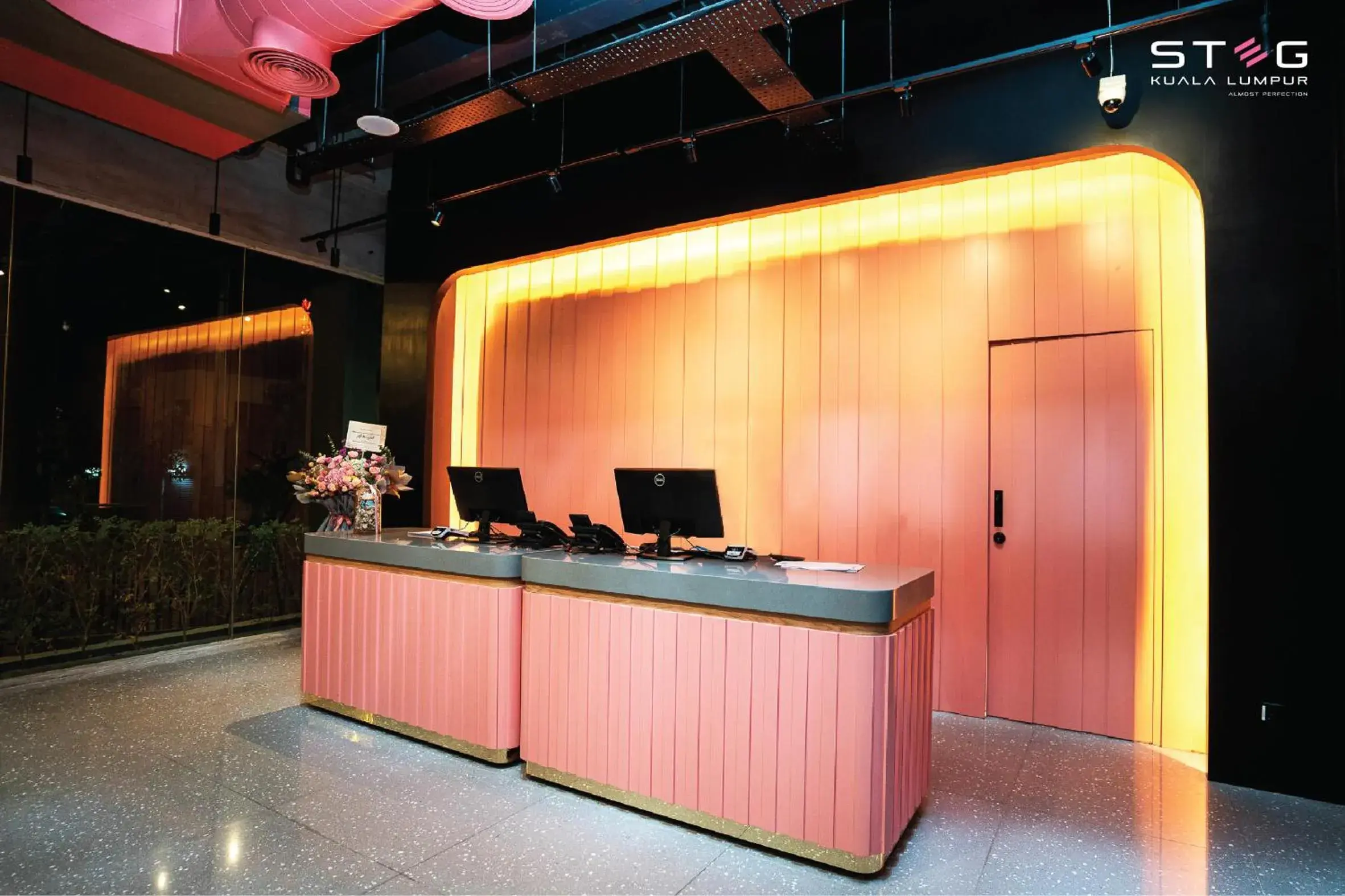 Lobby or reception, TV/Entertainment Center in STEG Kuala Lumpur