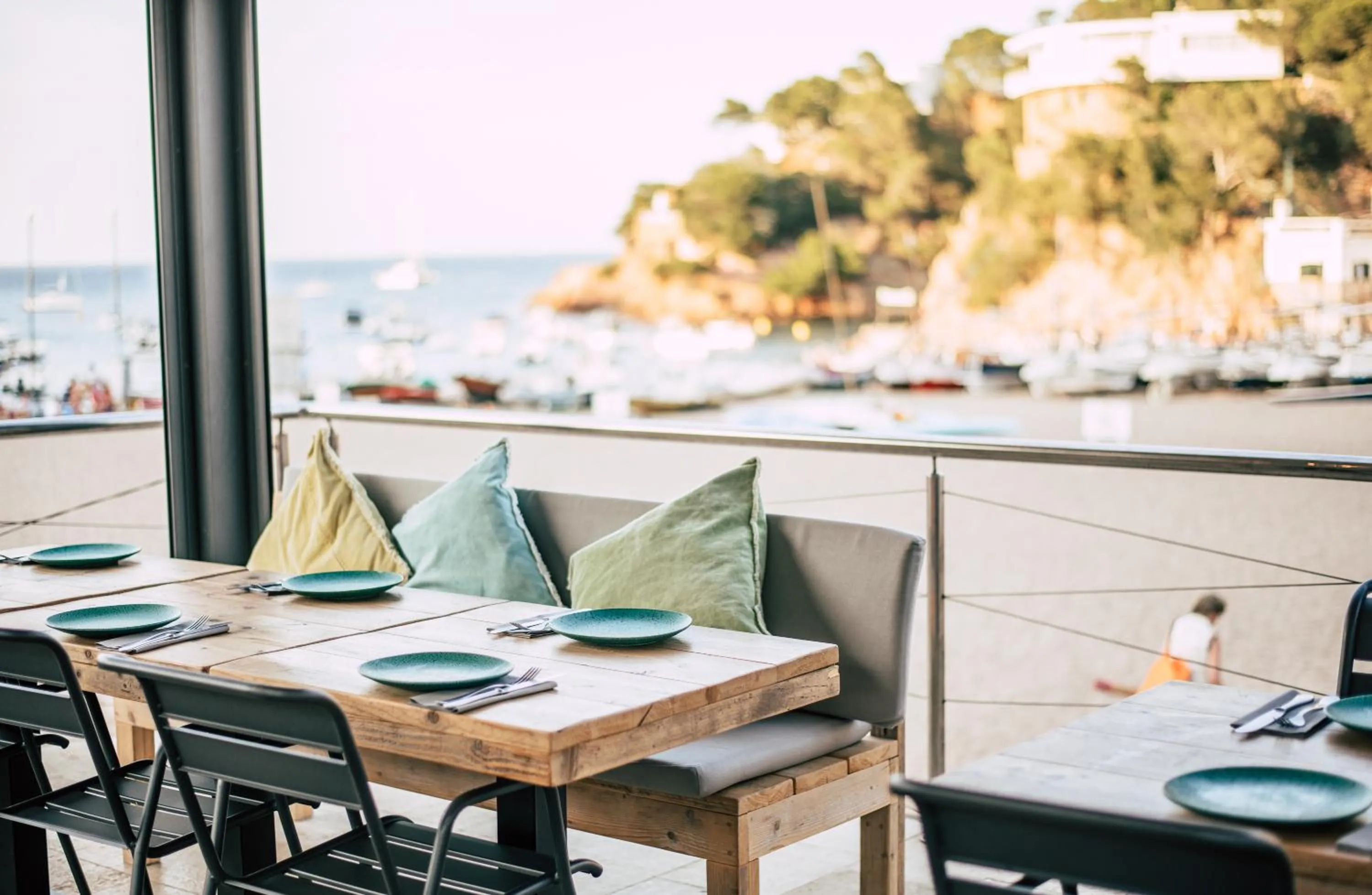 Garden in Hostal Ses Negres