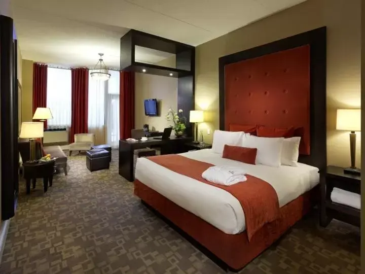 Bed in Hockley Valley Resort