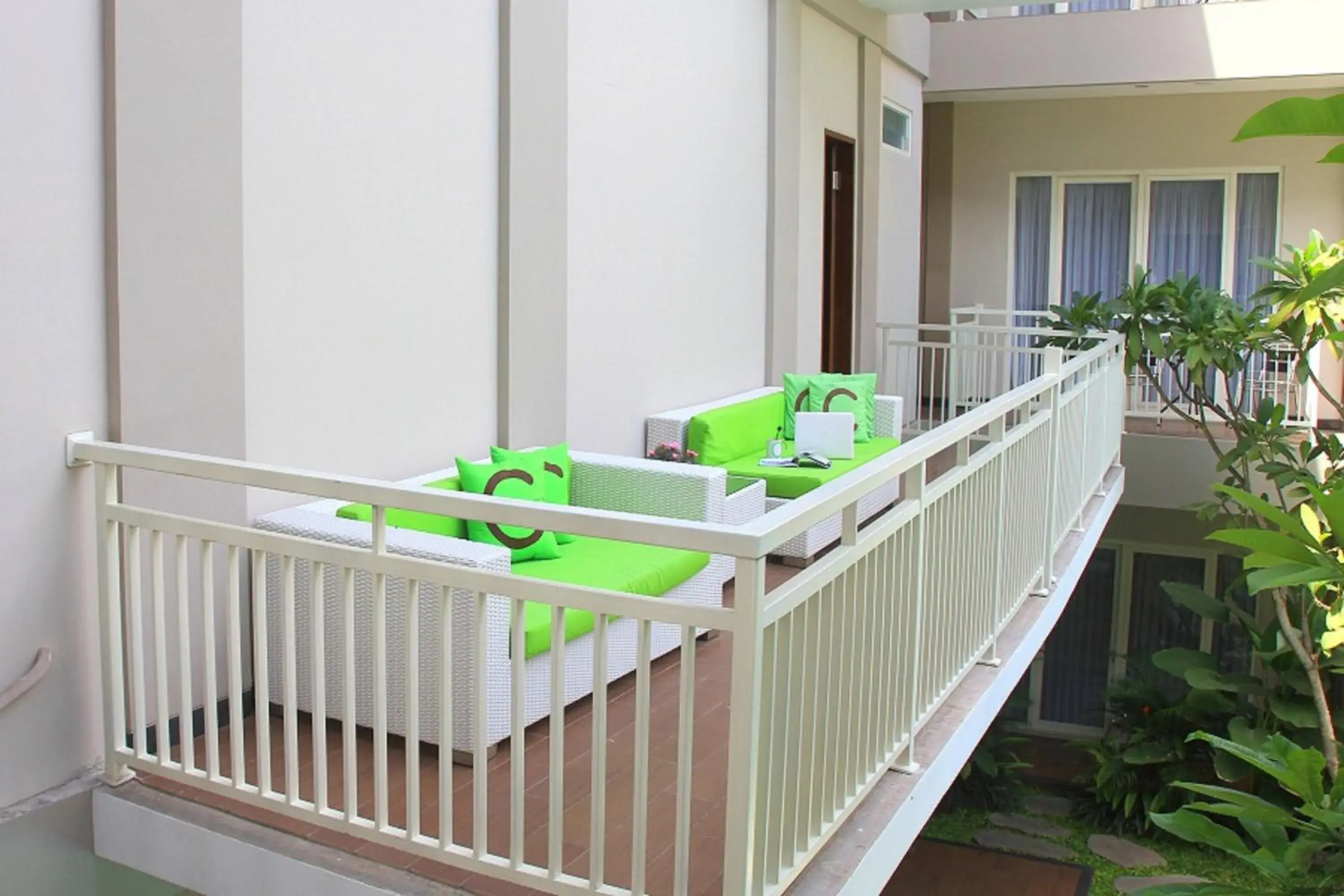 Balcony/Terrace in Choice Stay Hotel Denpasar