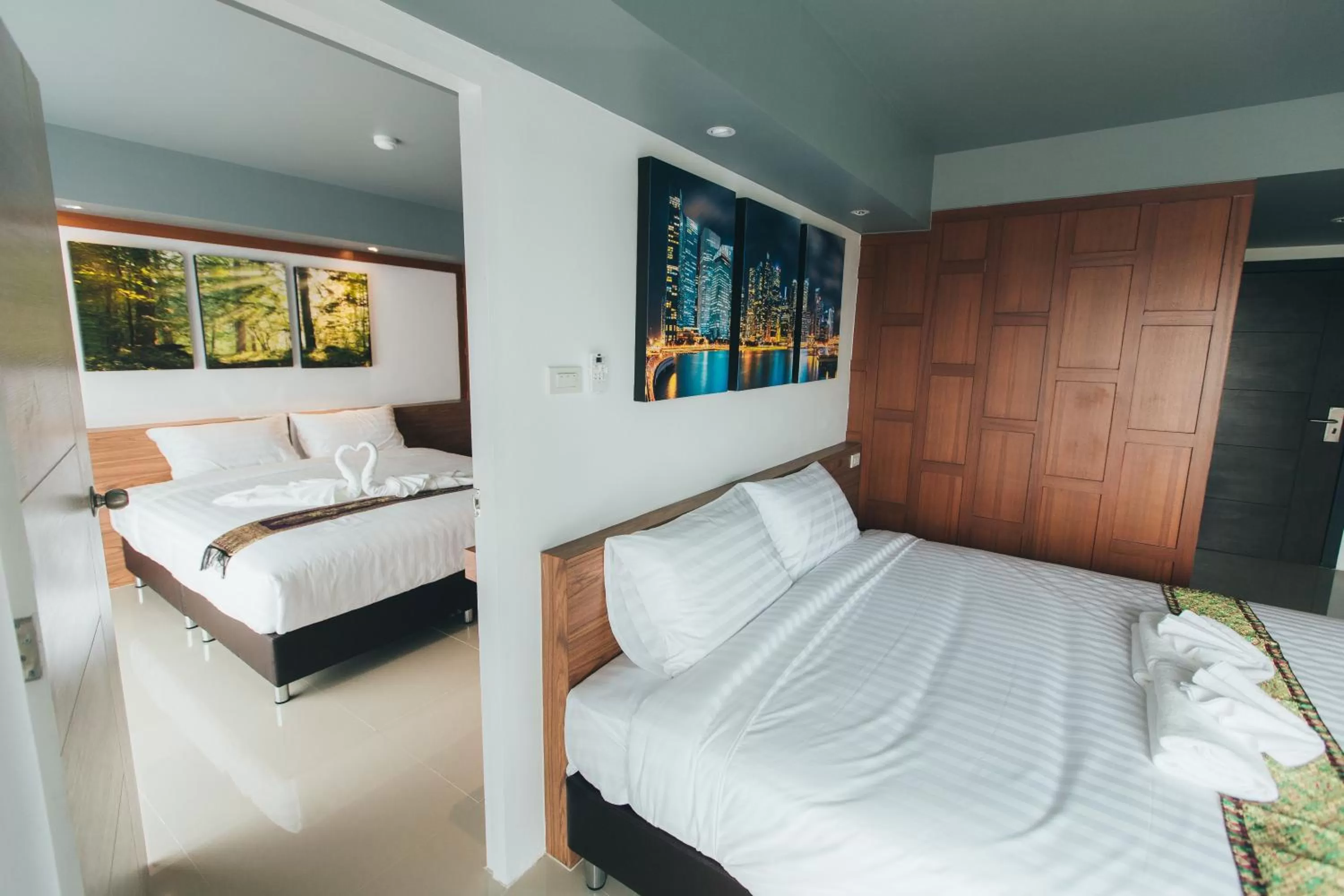 Bed in PP@Hotel Rangsit