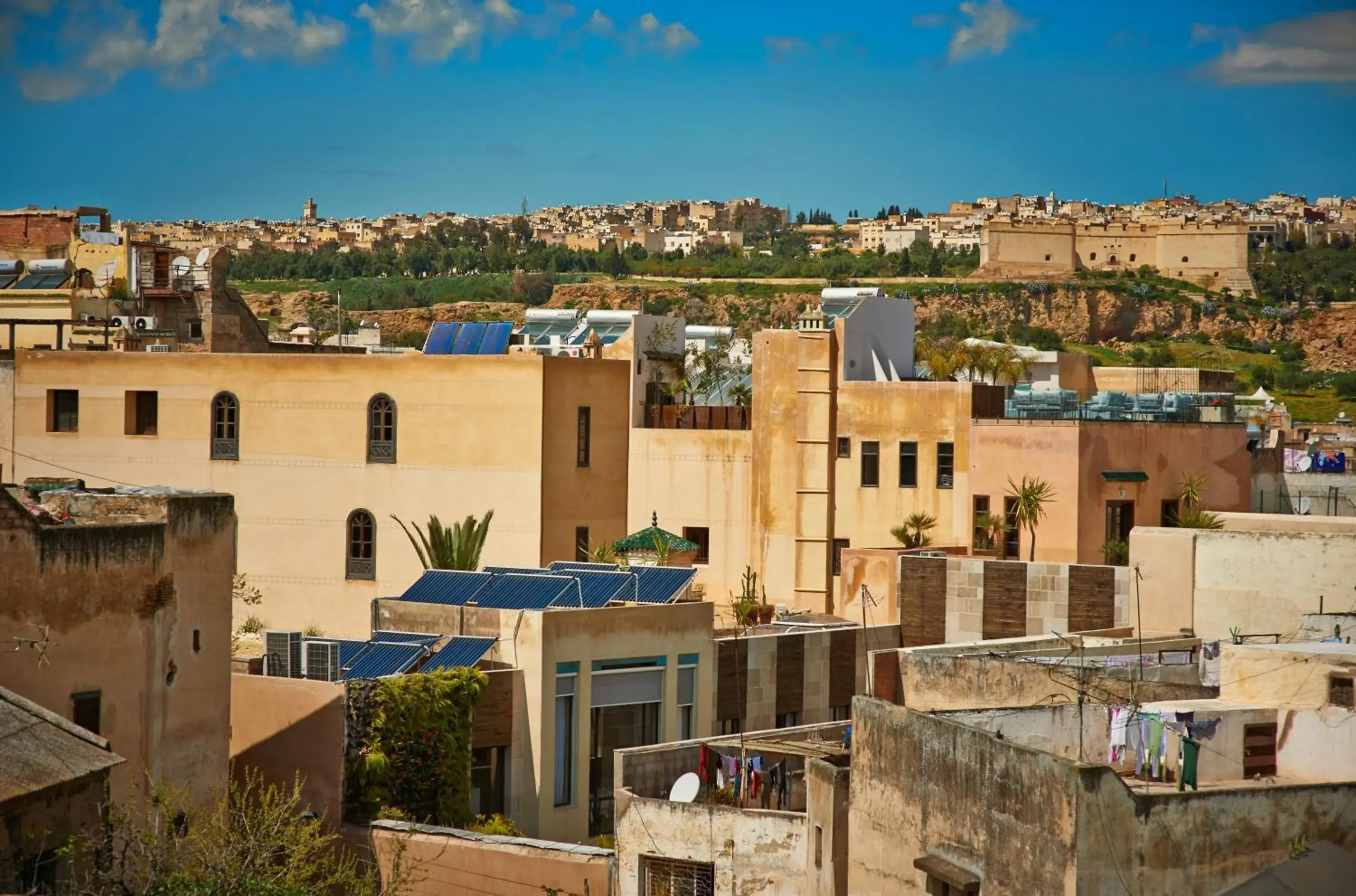 Bird's eye view in Riad Fes Relais et Cháteaux