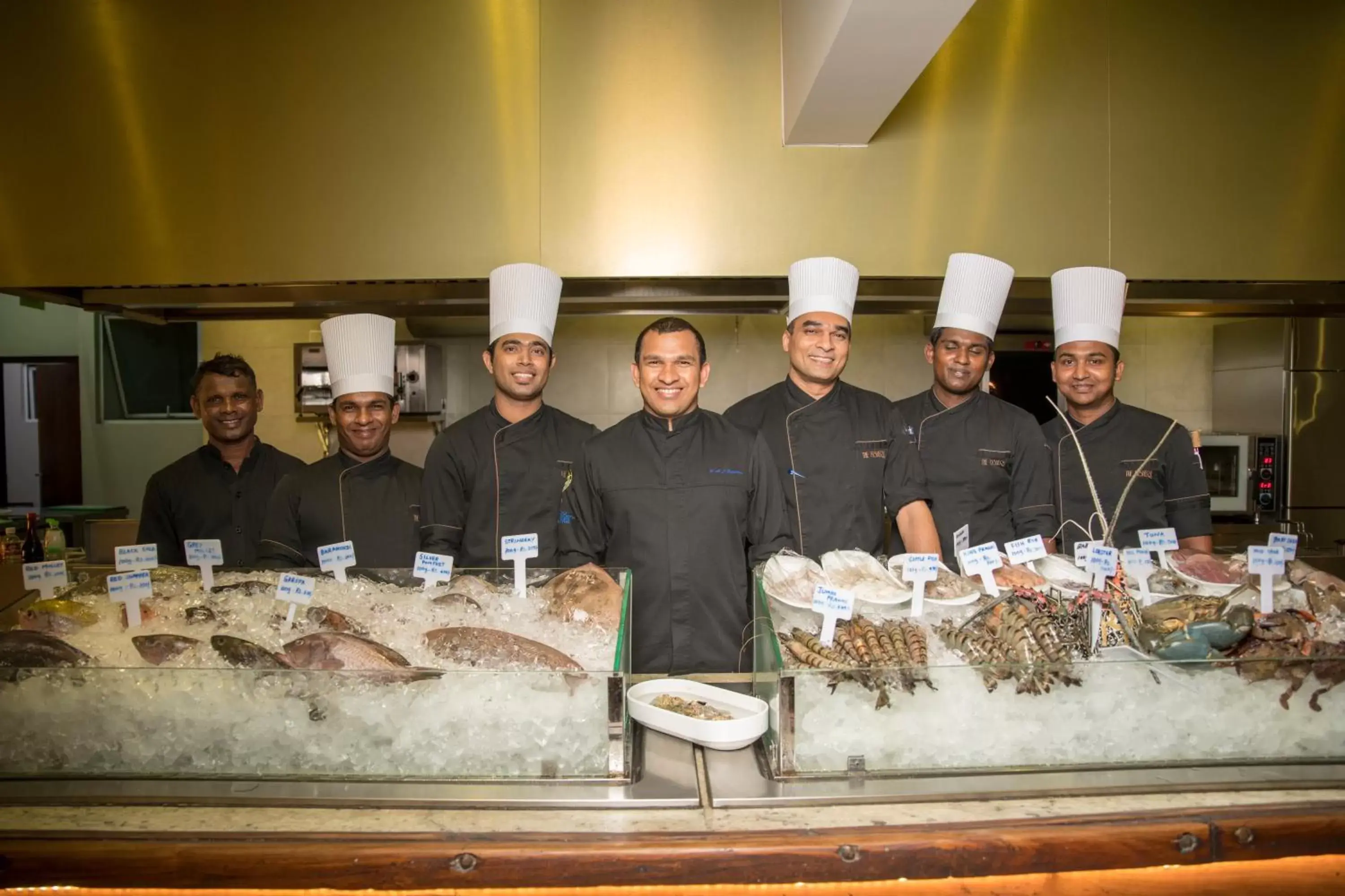 Staff in Pegasus Reef Hotel