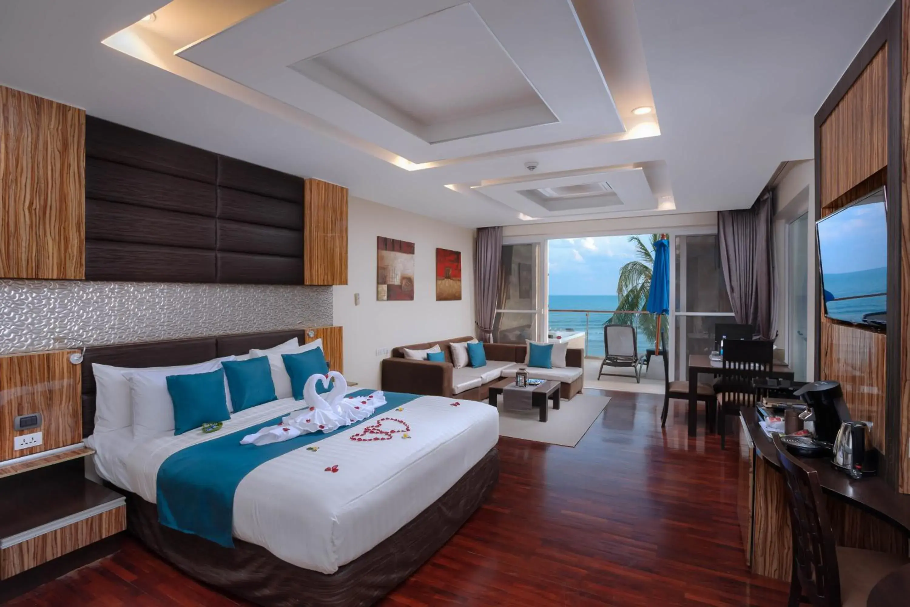 Photo of the whole room in Royal Beach Boutique Resort & Spa Koh Samui - SHA Extra Plus