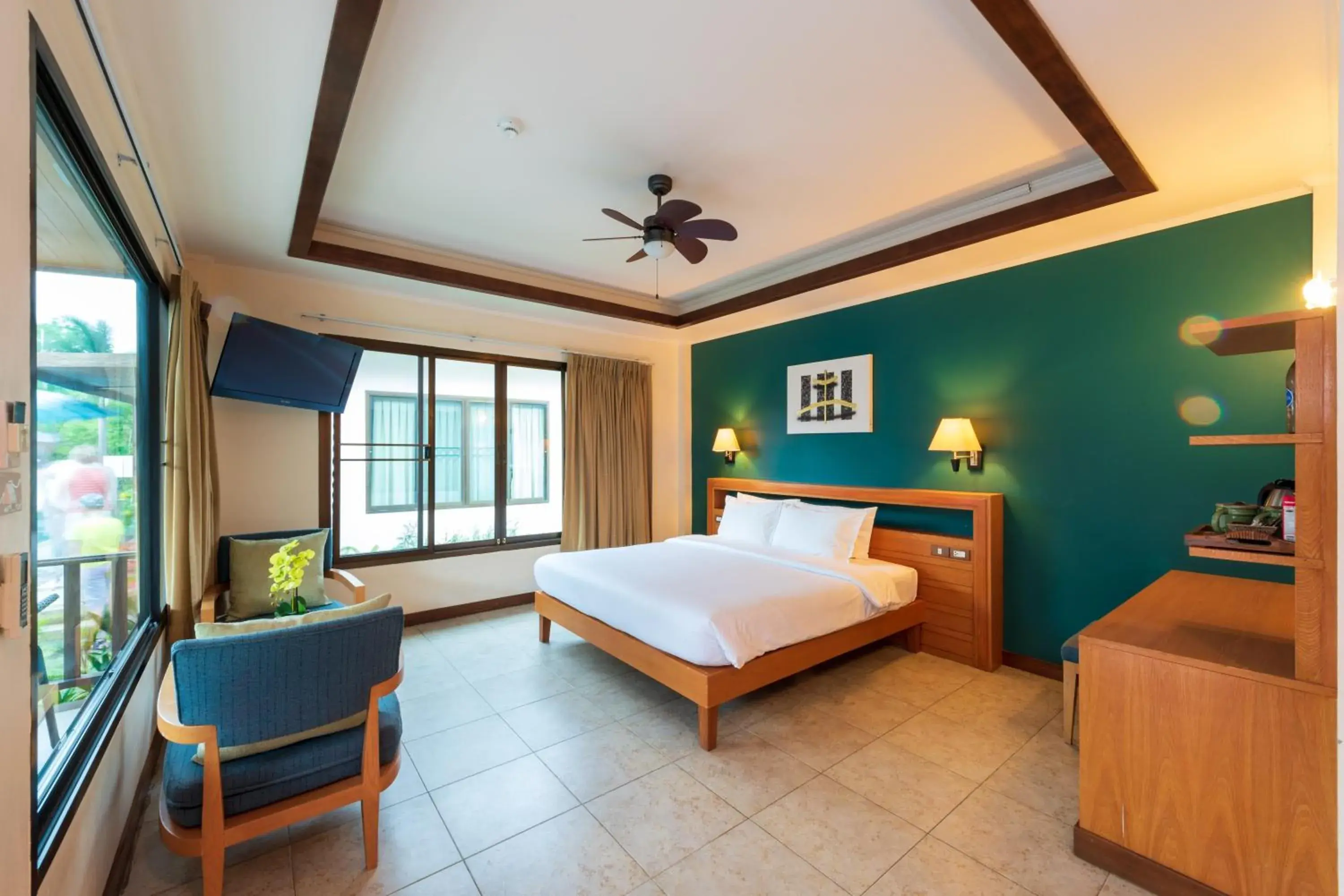 Bed in Pinnacle Grand Jomtien Resort and Beach Club - SHA Extra Plus