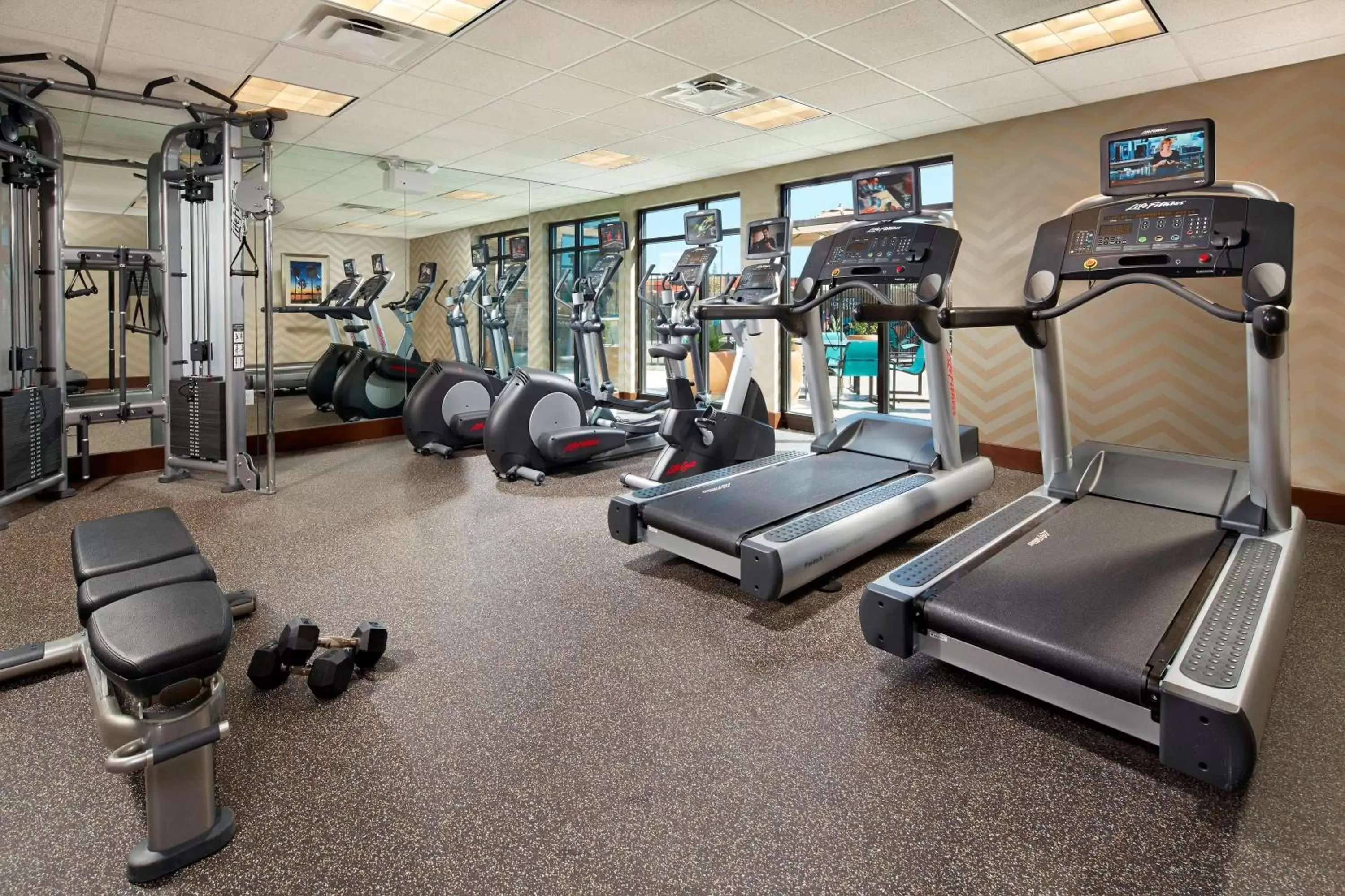Fitness centre/facilities, Fitness Center/Facilities in Residence Inn by Marriott Los Angeles Redondo Beach