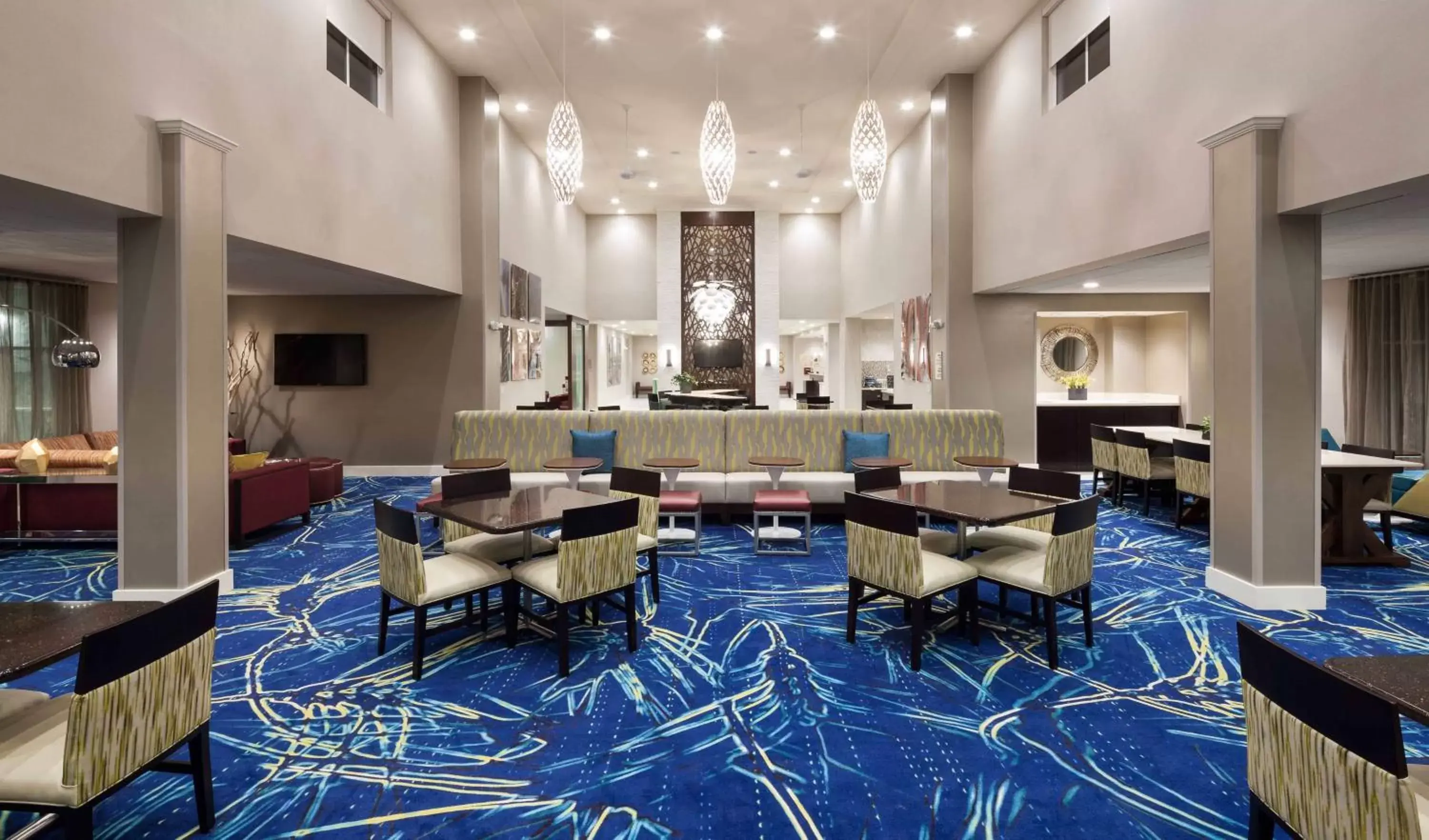 Lobby or reception, Restaurant/Places to Eat in Homewood Suites by Hilton Cape Canaveral-Cocoa Beach